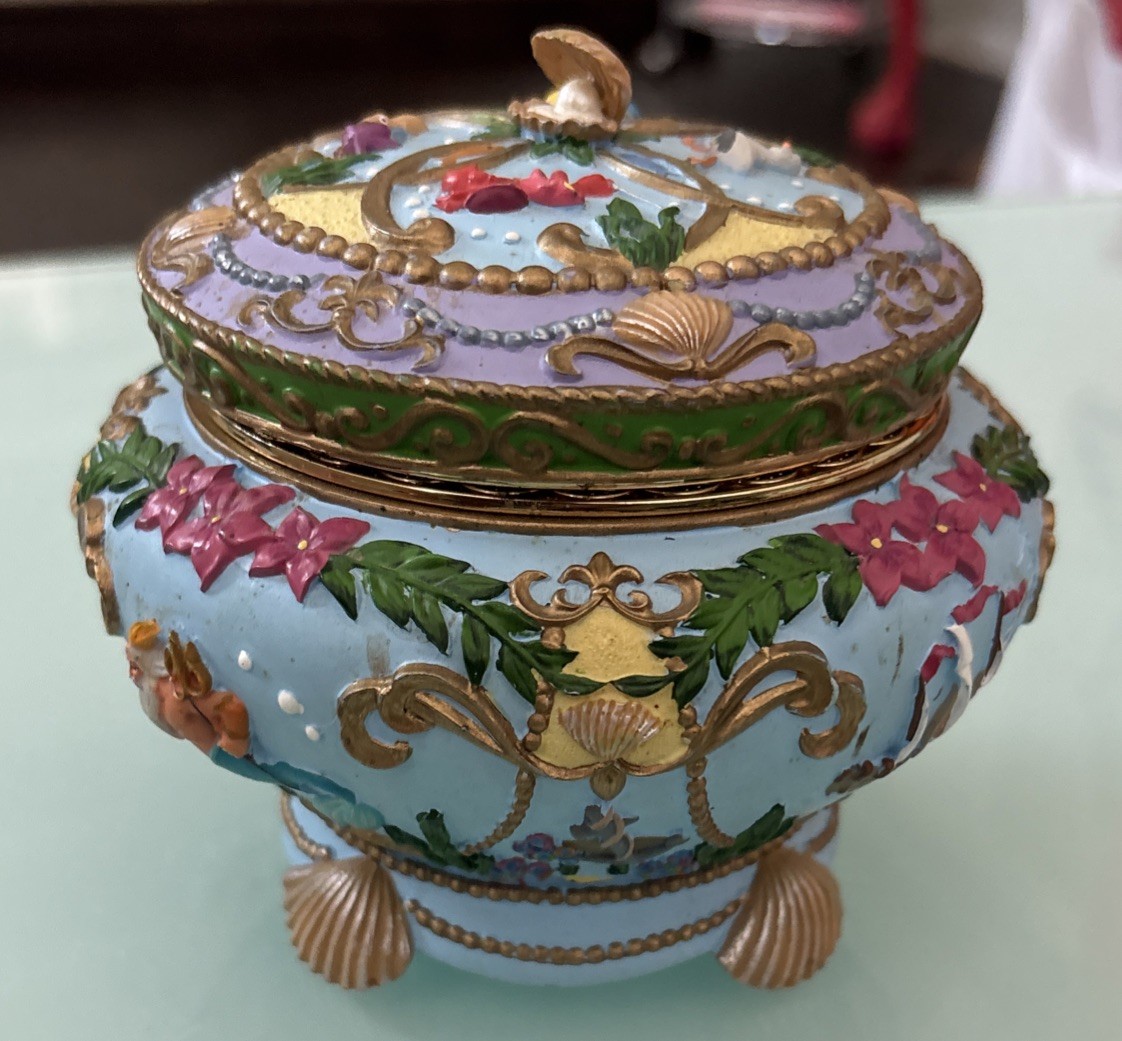 Little Mermaid Ariel Music Box Part of Your World RARE