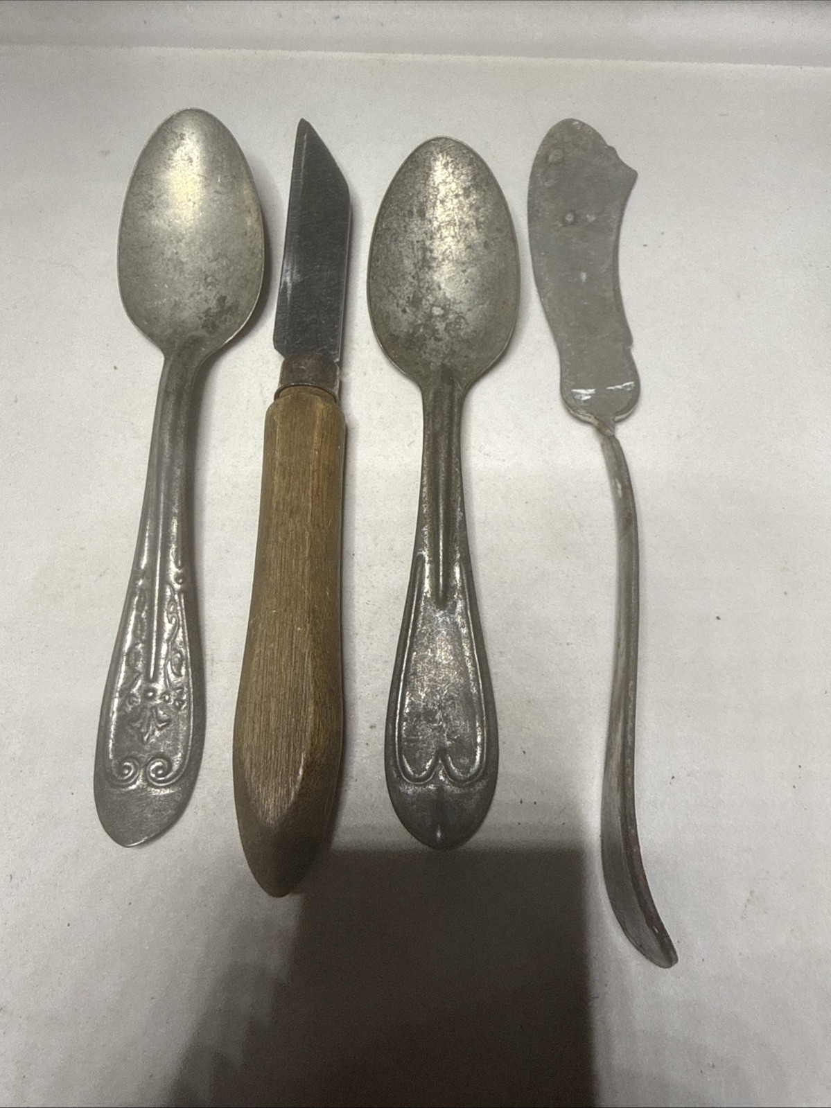 4 Pc Vtg Silverwear #T