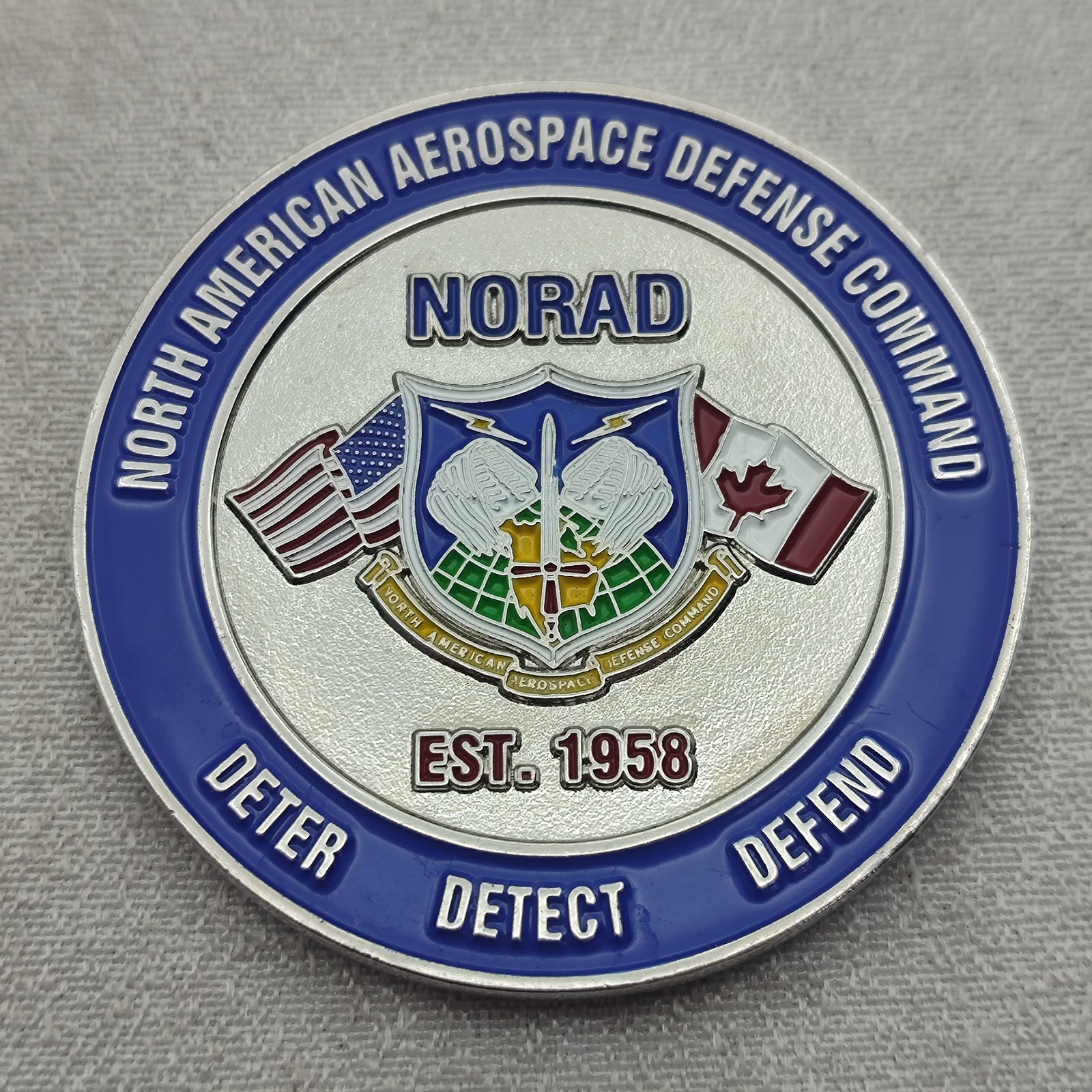 North American Aerospace Defense Command Challenge Coin