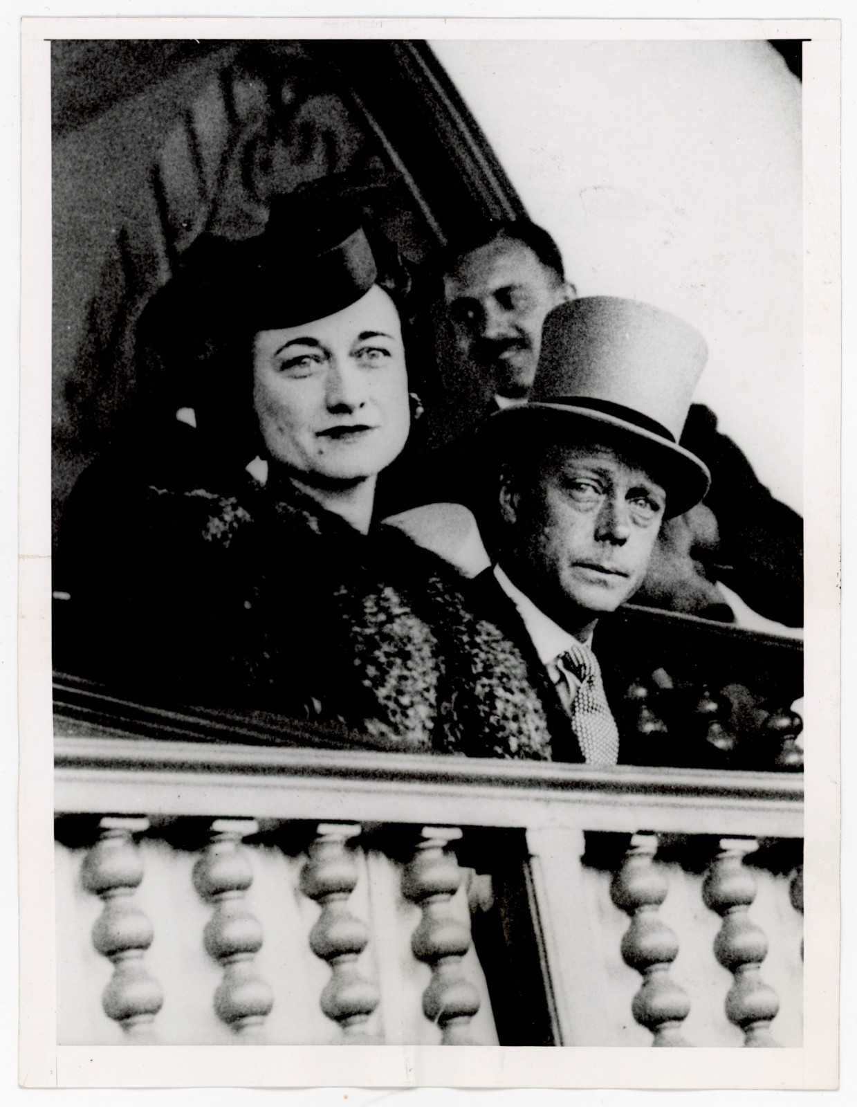 Edward, Duke of Windsor and Dutchess Photograph, Press Photo 1939