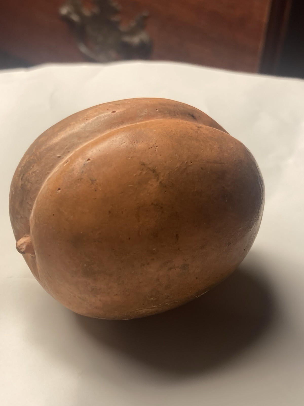 Antique Ceramic Peach