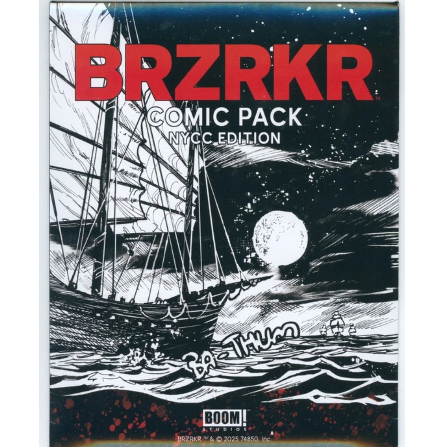 BRZRKR Blind Bag: [NYCC Limited Exclusive Comic Book 2 Pack Boom Studios]