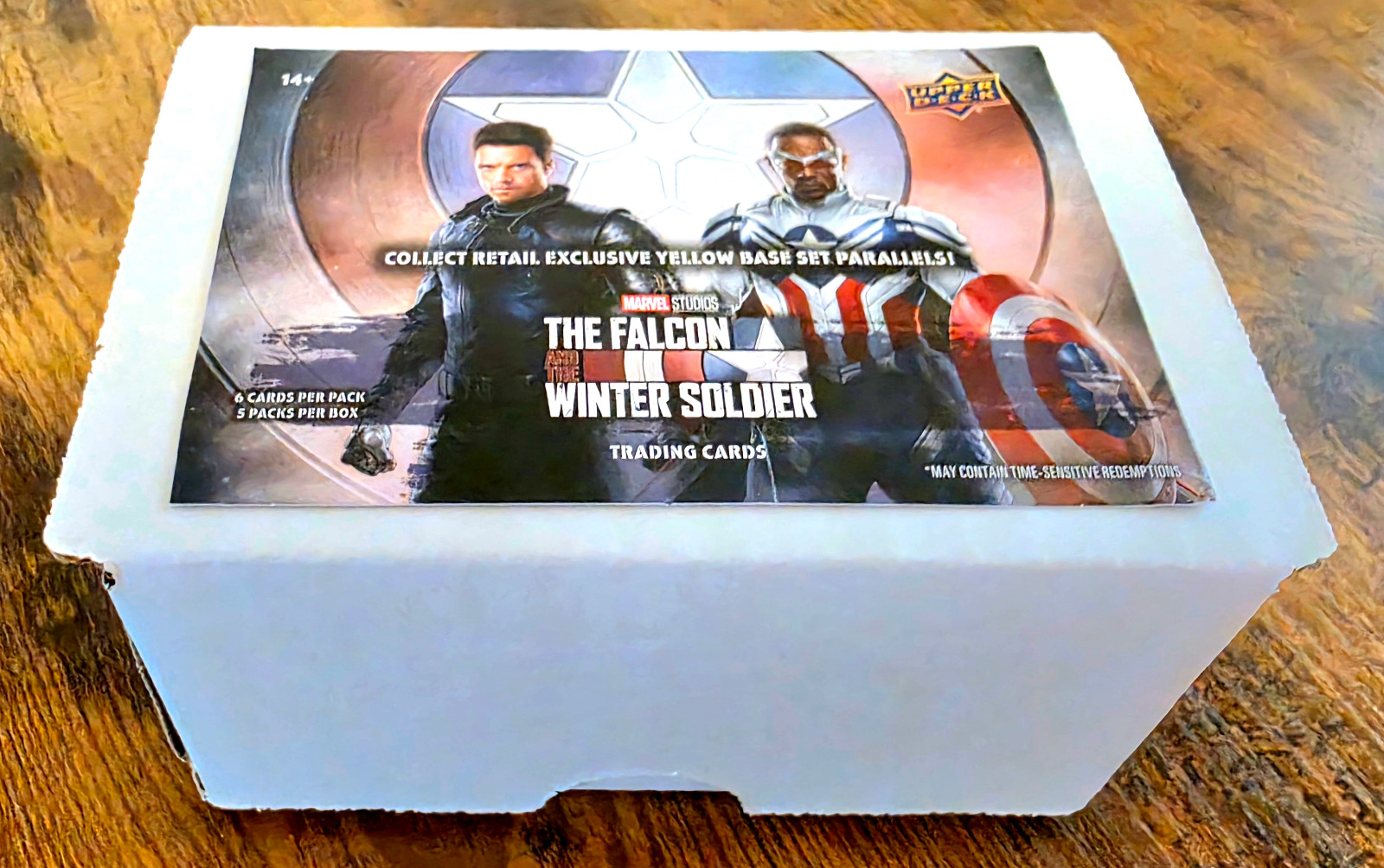 2023 UPPER DECK BASE CARD SET OF THE FALCON AND THE WINTER SOLDIER ( QTY. 90 )