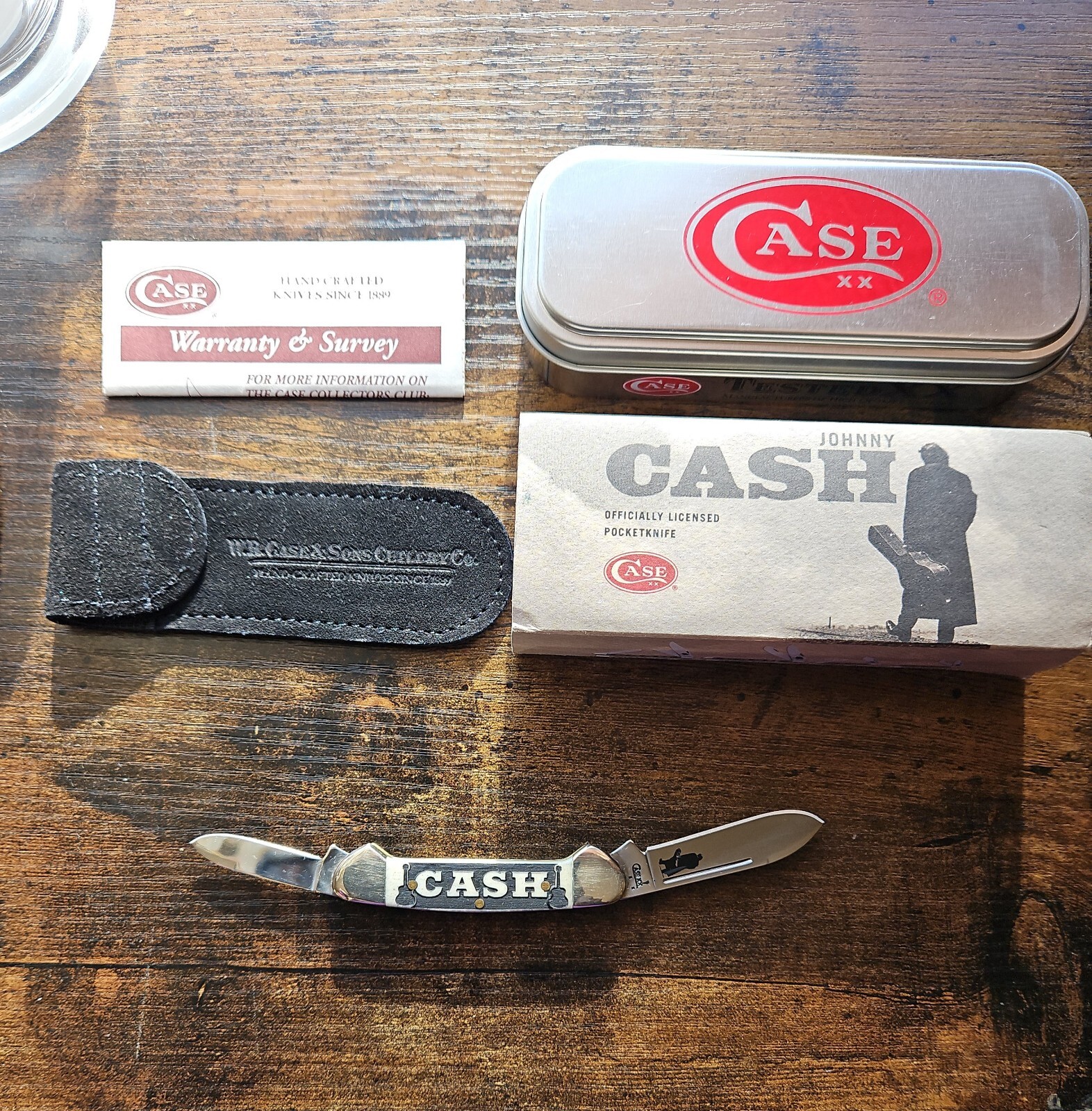 Rare JOHNNY CASH Case XX knife. New Rare JOHNNY CASH Case XX knife. New