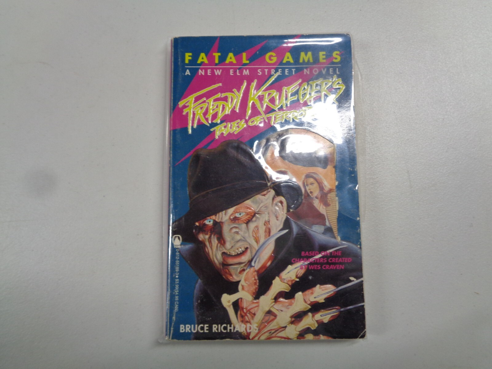 Freddy Krueger\'s Tales of Terror: Fatal Games FIRST EDITION 1995 RARE