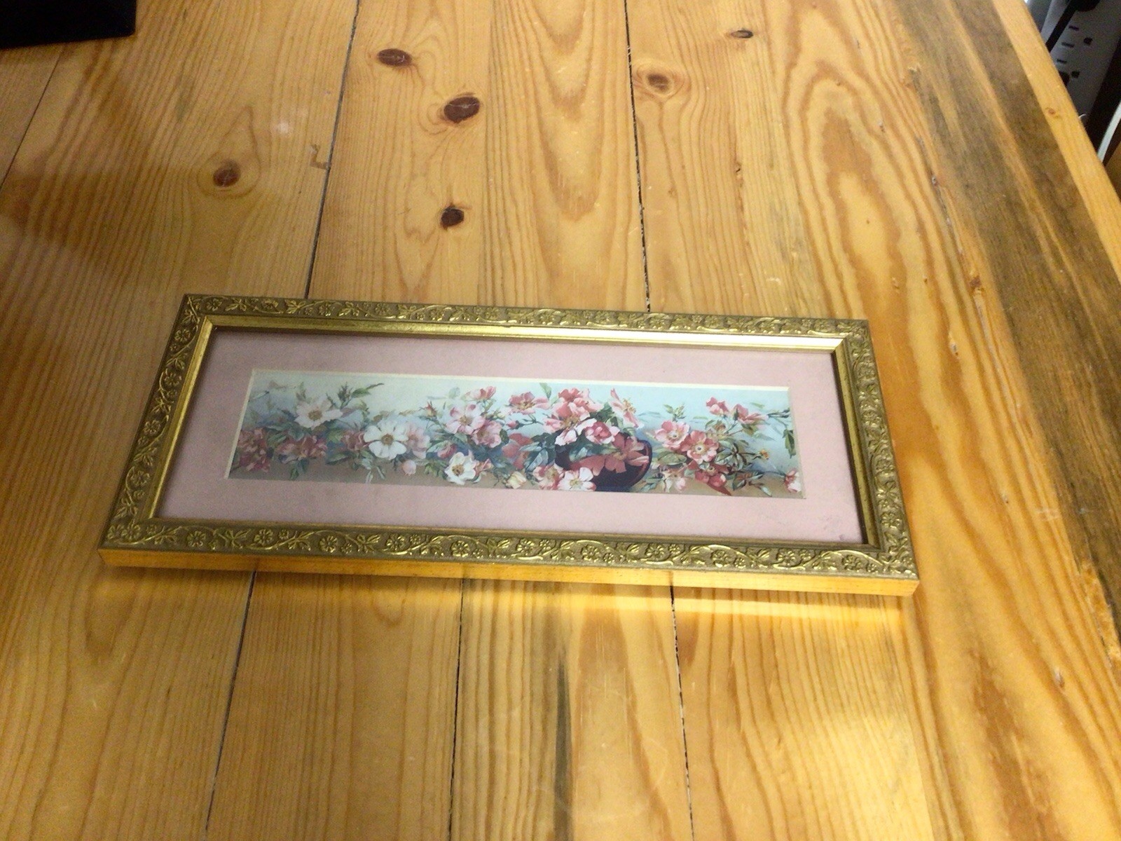 Beautiful Estate Floral Frame Picture