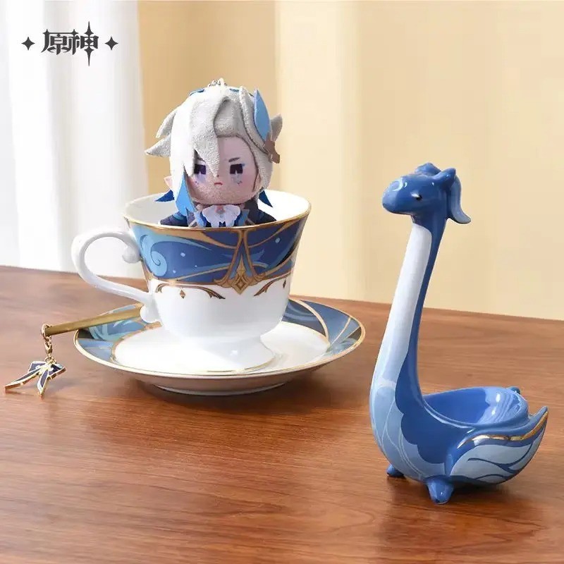 Presale Official Genshin Impact Neuvillette Sea Animal Tableware Soup Spoon Prop Presale Official Genshin Impact Neuvillette Sea Animal Tableware Soup Spoon Prop
