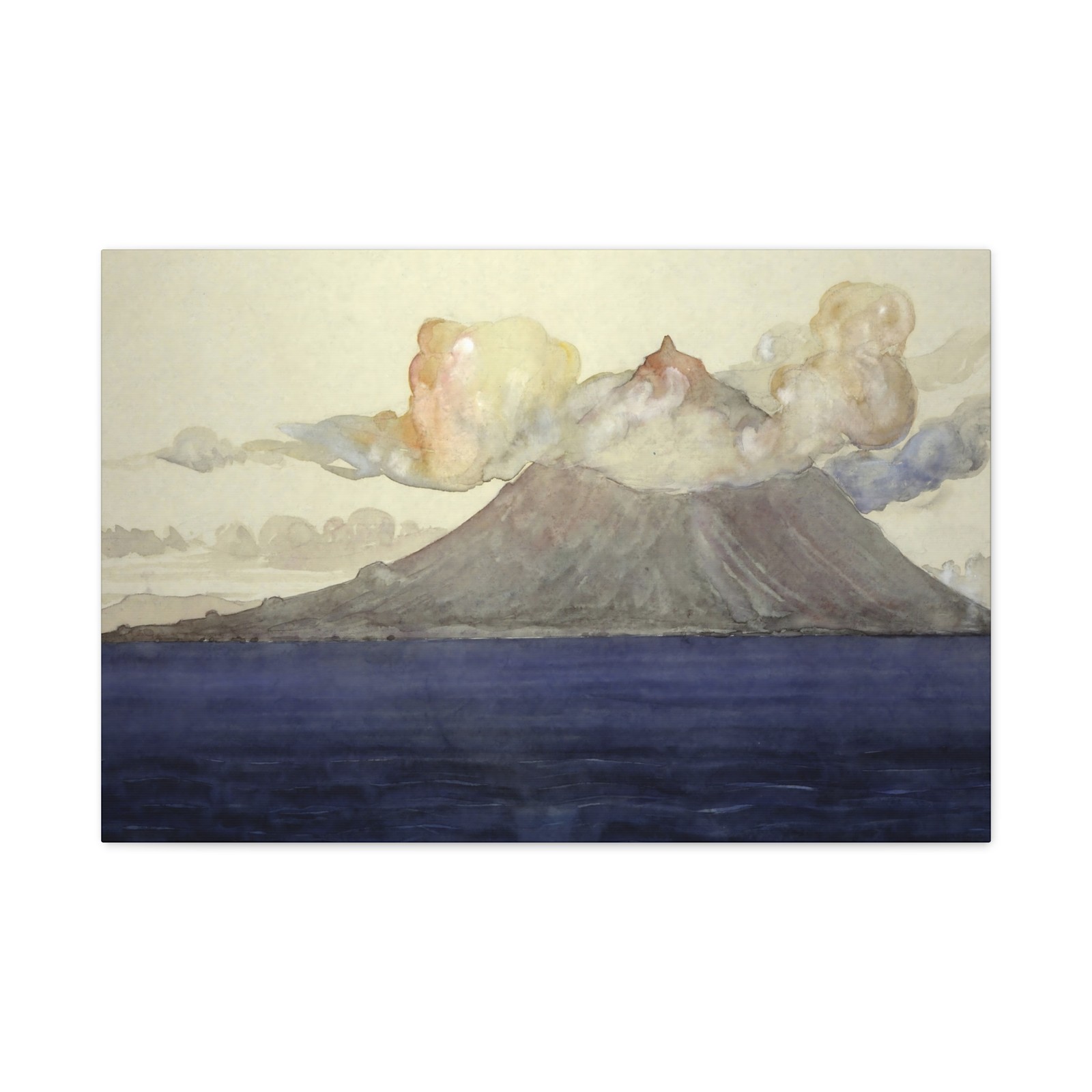 Cass Gilbert - Mt. Pico, Azores Islands - 1905 - Canvas Wall Art