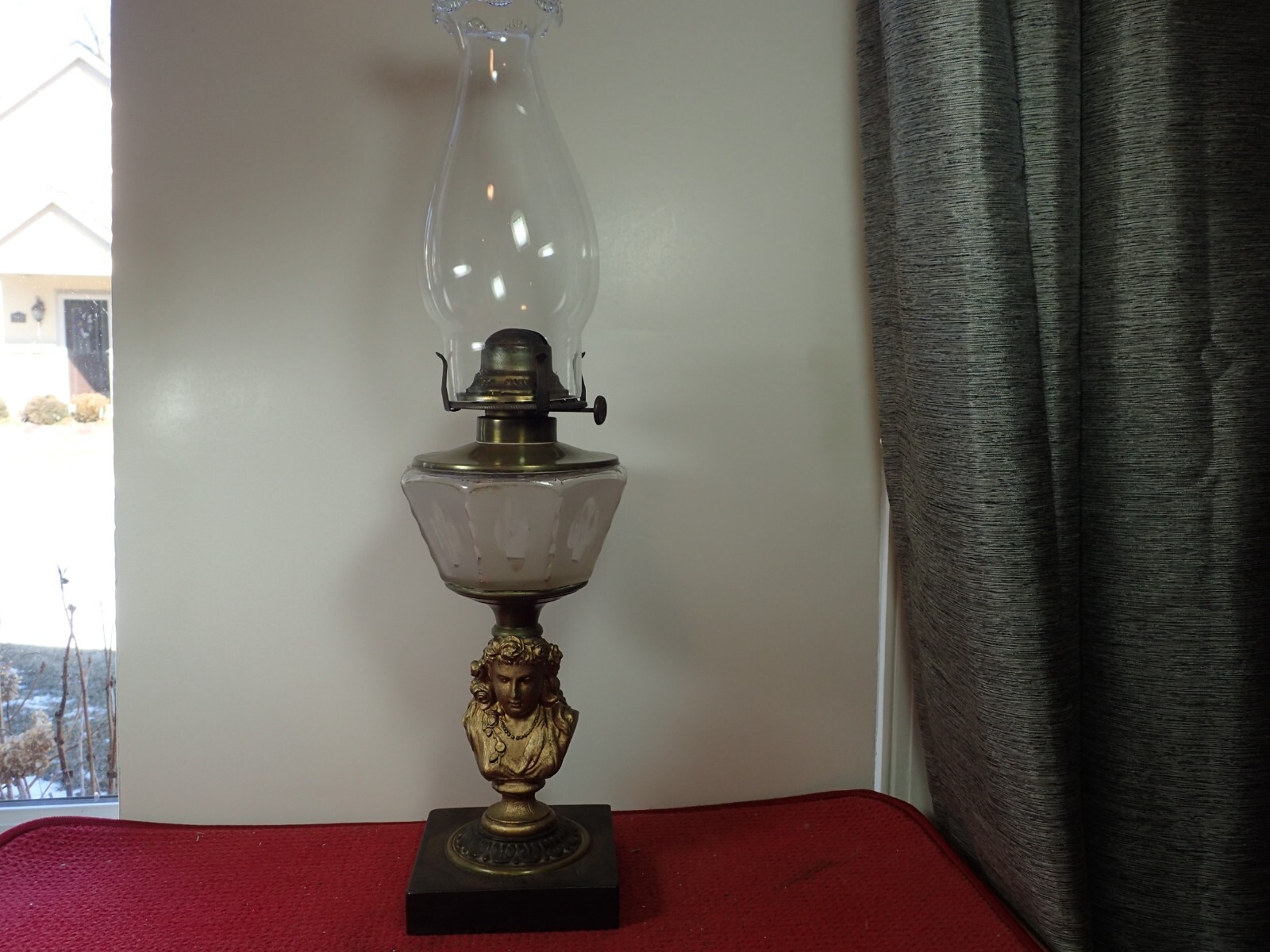 Antique Famous Singer Jenny Lind Kerosene Lamp Guaranteed All Old Antique Famous Singer Jenny Lind Kerosene Lamp Guaranteed All Old