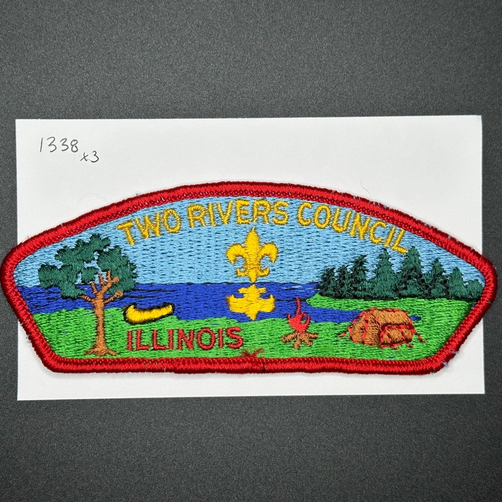 Two Rivers Council Shoulder Patch CSP Illinois