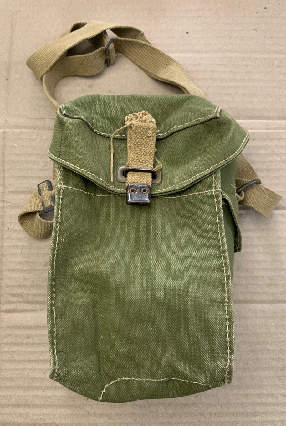 Original WWII British Shoulder Pouch Bag 1945 Dated