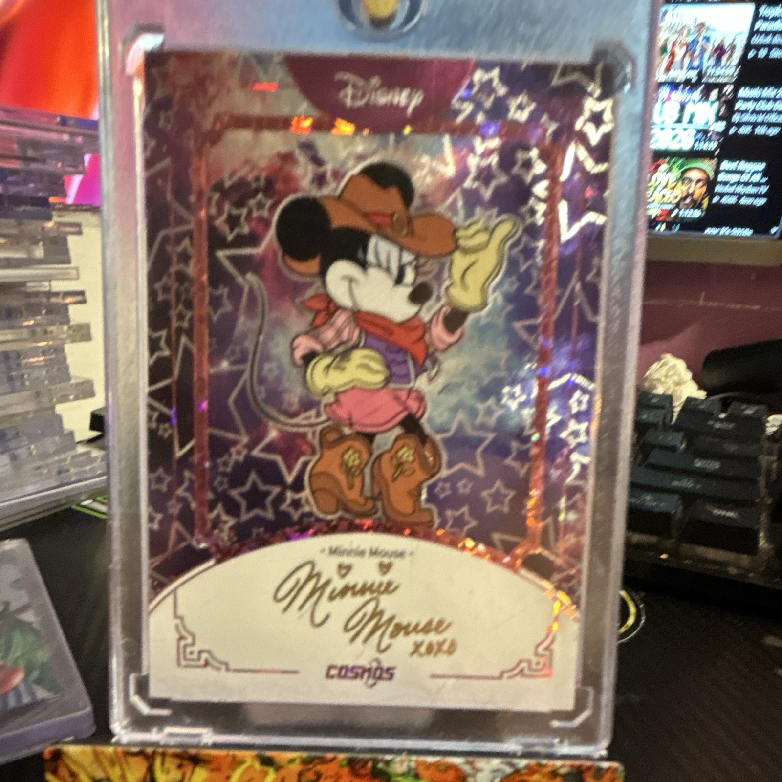 Kakawow Cosmos 2023 Disney Minnie Mouse Signature CDT-SXG-02 Serial #/100
