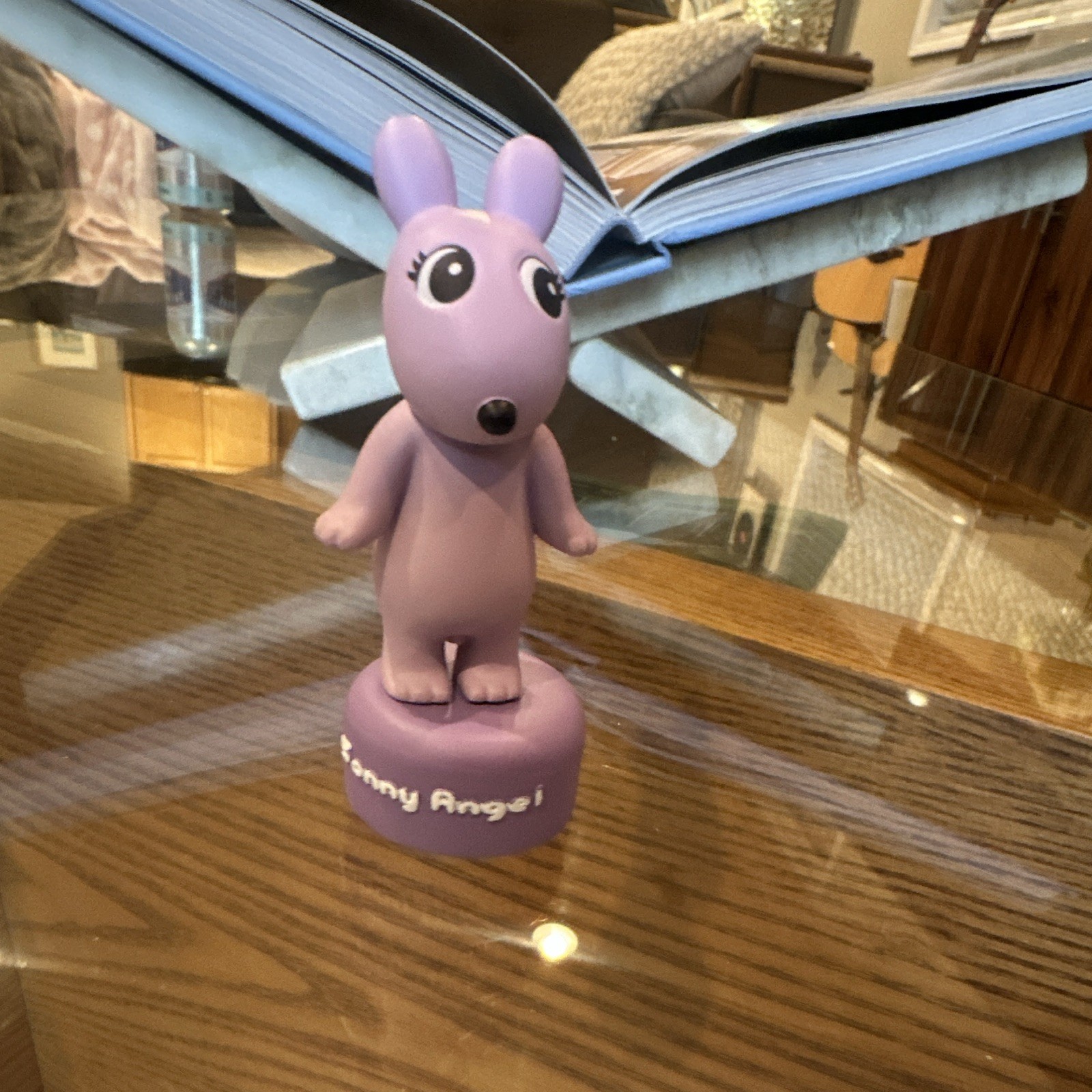 Sonny Angel Purple-Flower Series, Plastic Matte Finish, 3D Effect.  Rare 1/144