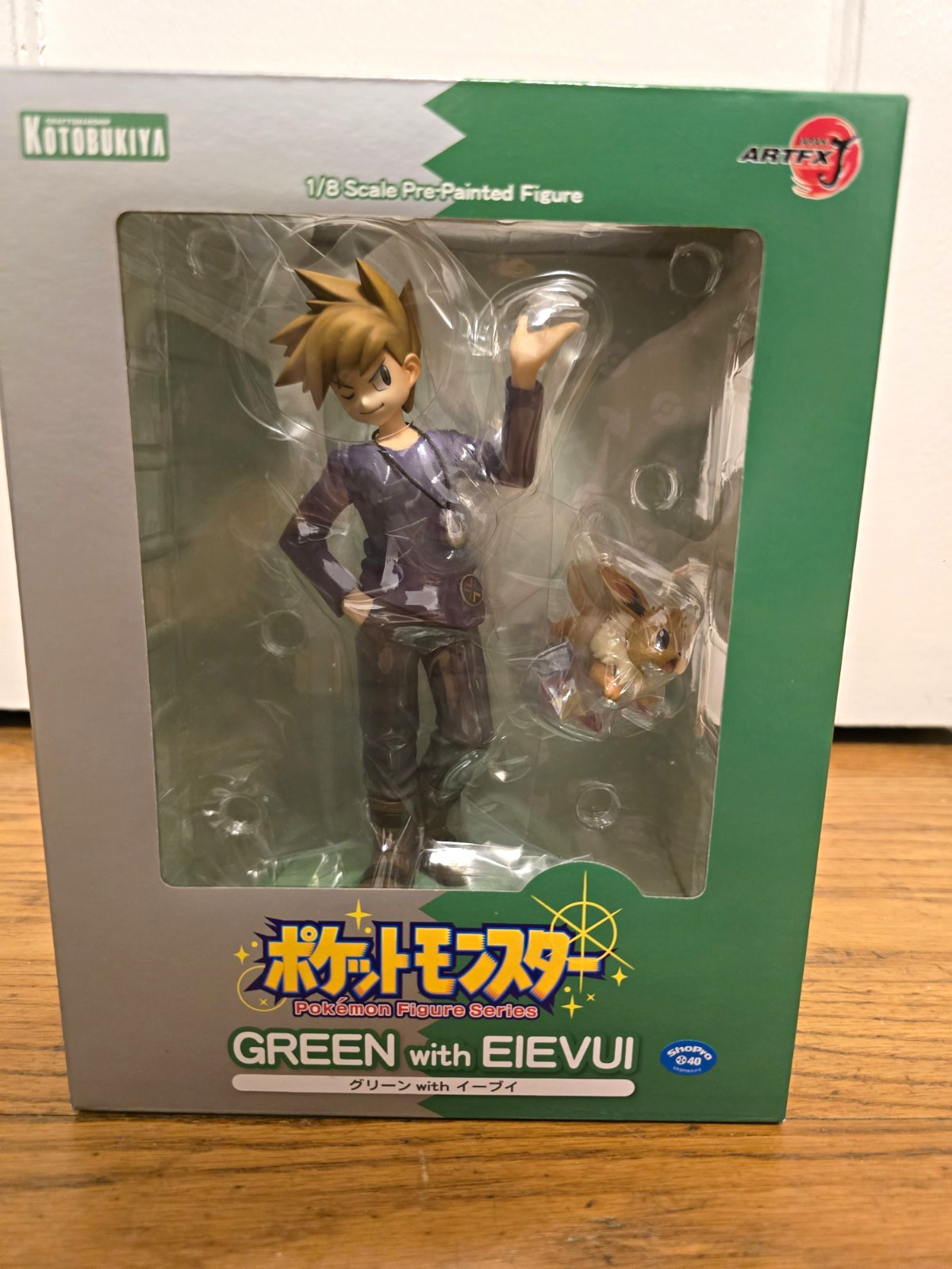 KOTOBUKIYA ARTFX J Pokémon Green with Eevee Figure 1:8 Scale