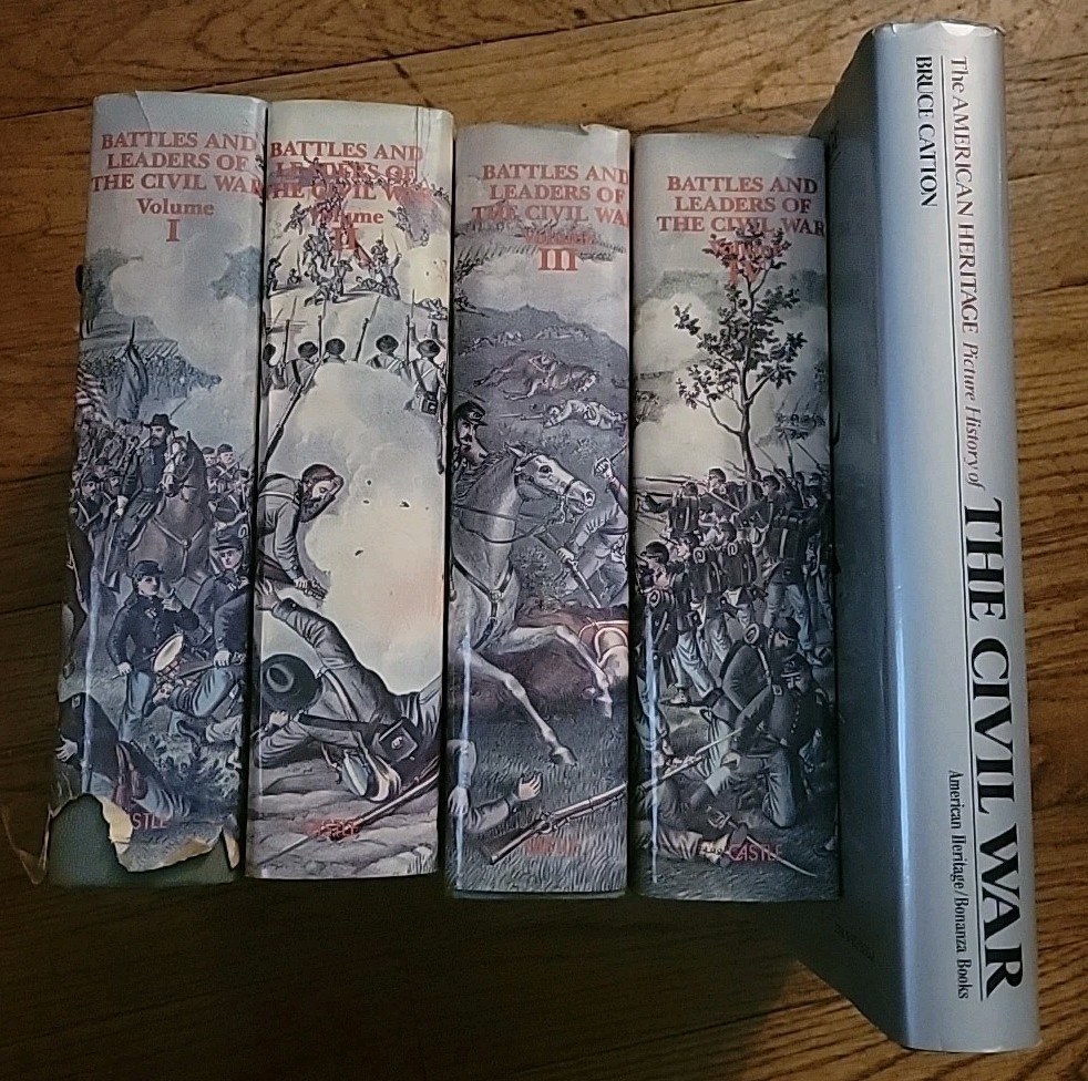 Battles and Leaders of the Civil War Vol. 1-4 & The Civil War By Bruce Catton