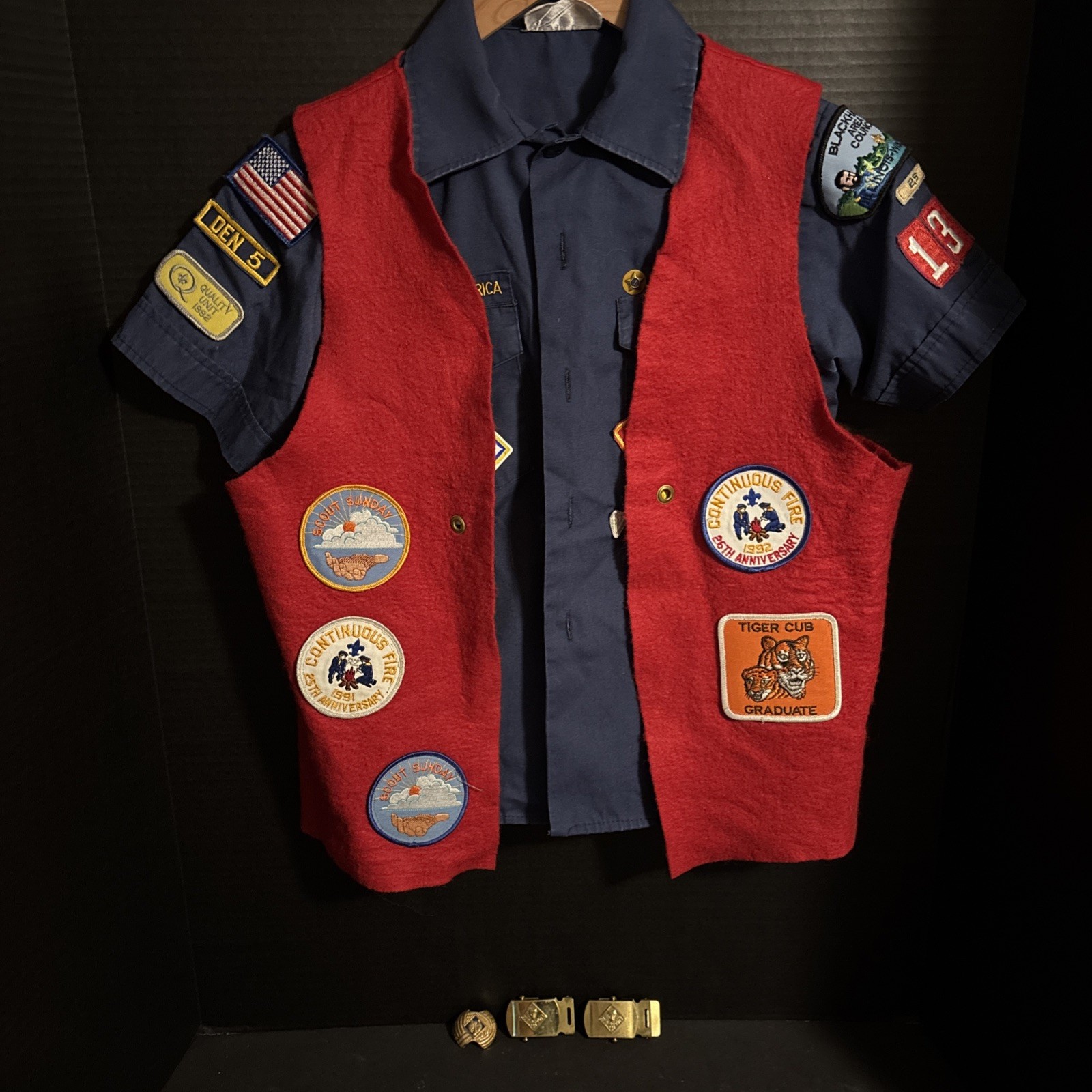 Vintage Boy Scout/Cub Scouts Uniform Lot 