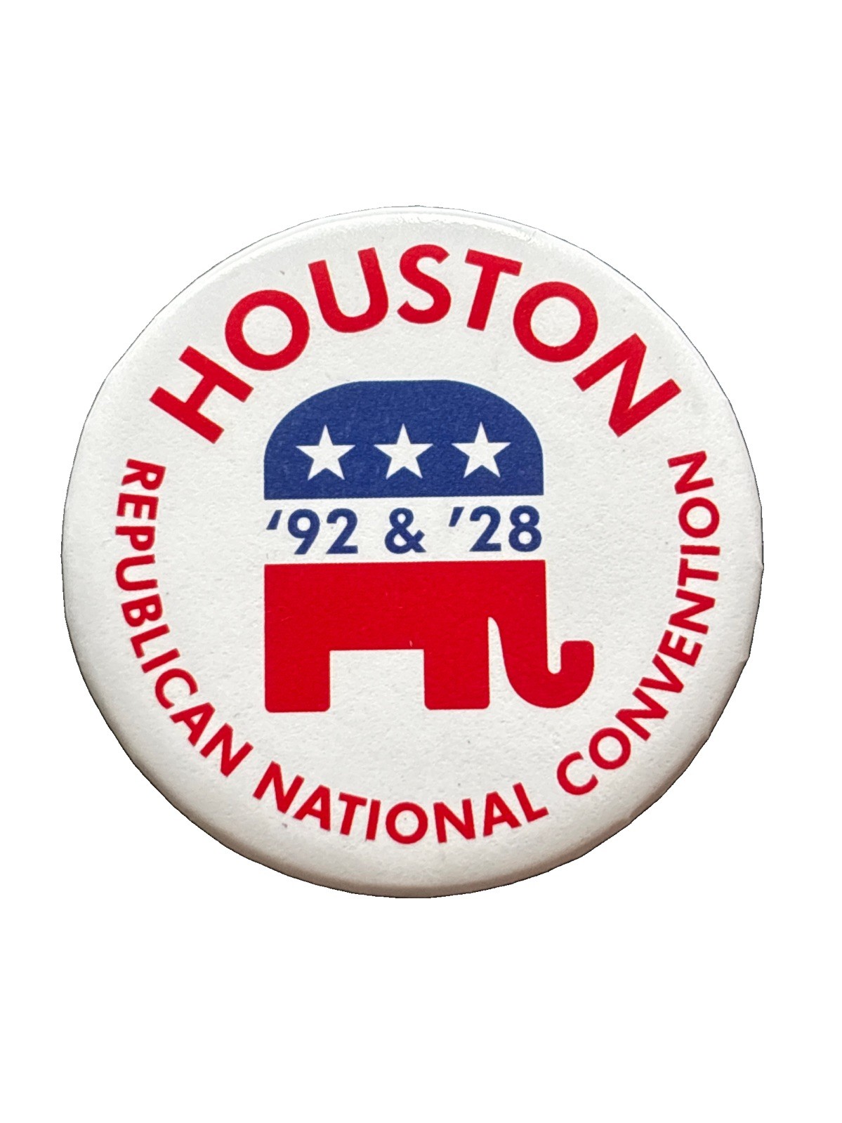2028 Republican National Convention Official Houston '92 & '28 Button Committee 2028 Republican National Convention Official Houston '92 & '28 Button Committee
