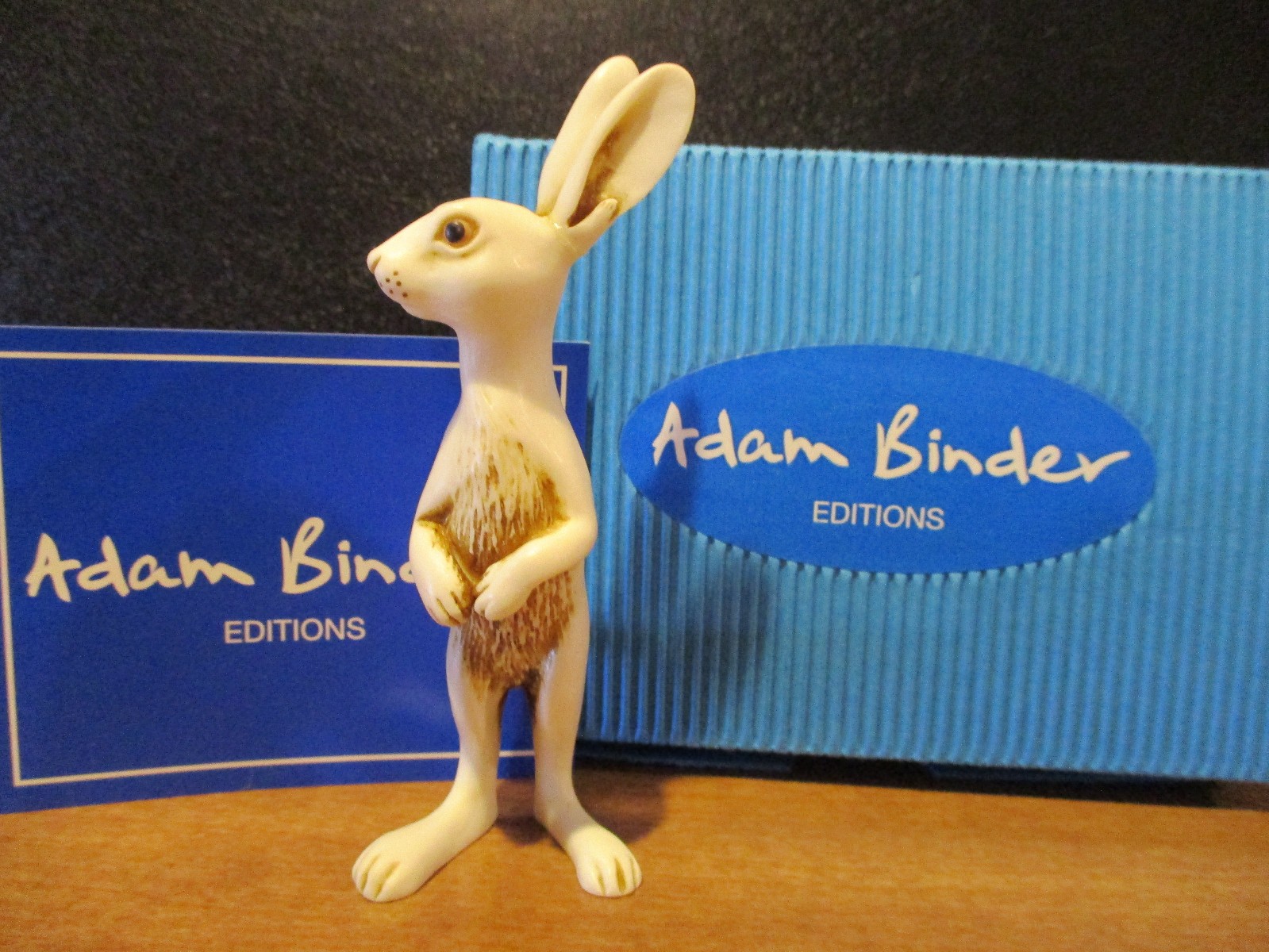 Harmony Kingdom Artist Adam Binder Lookout Series Mr. Hare Figurine