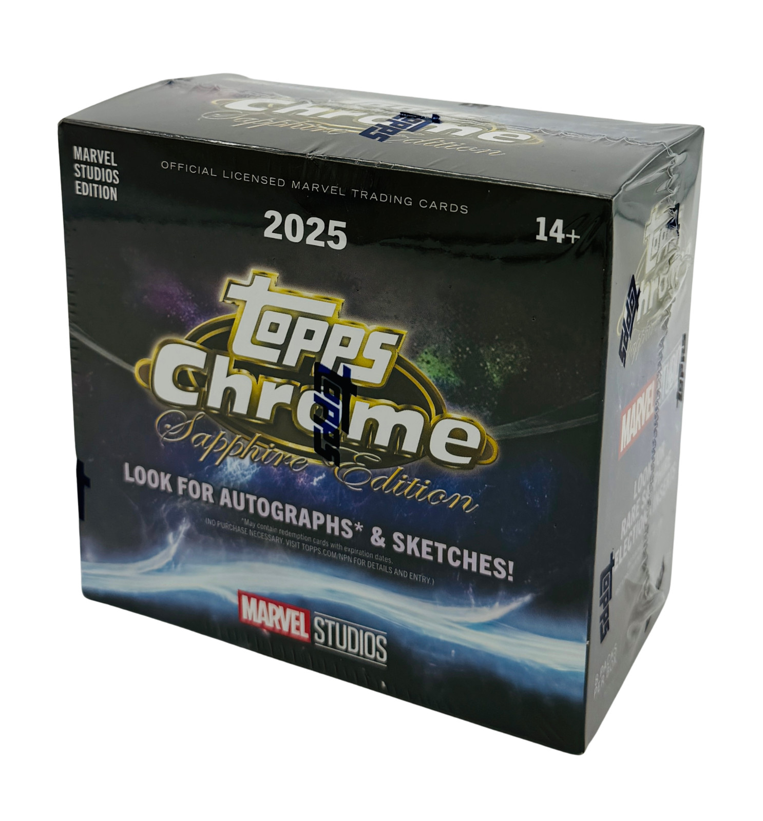 2025 Topps Chrome  Marvel Studios Sapphire Edition Hobby Box Sealed Brand New