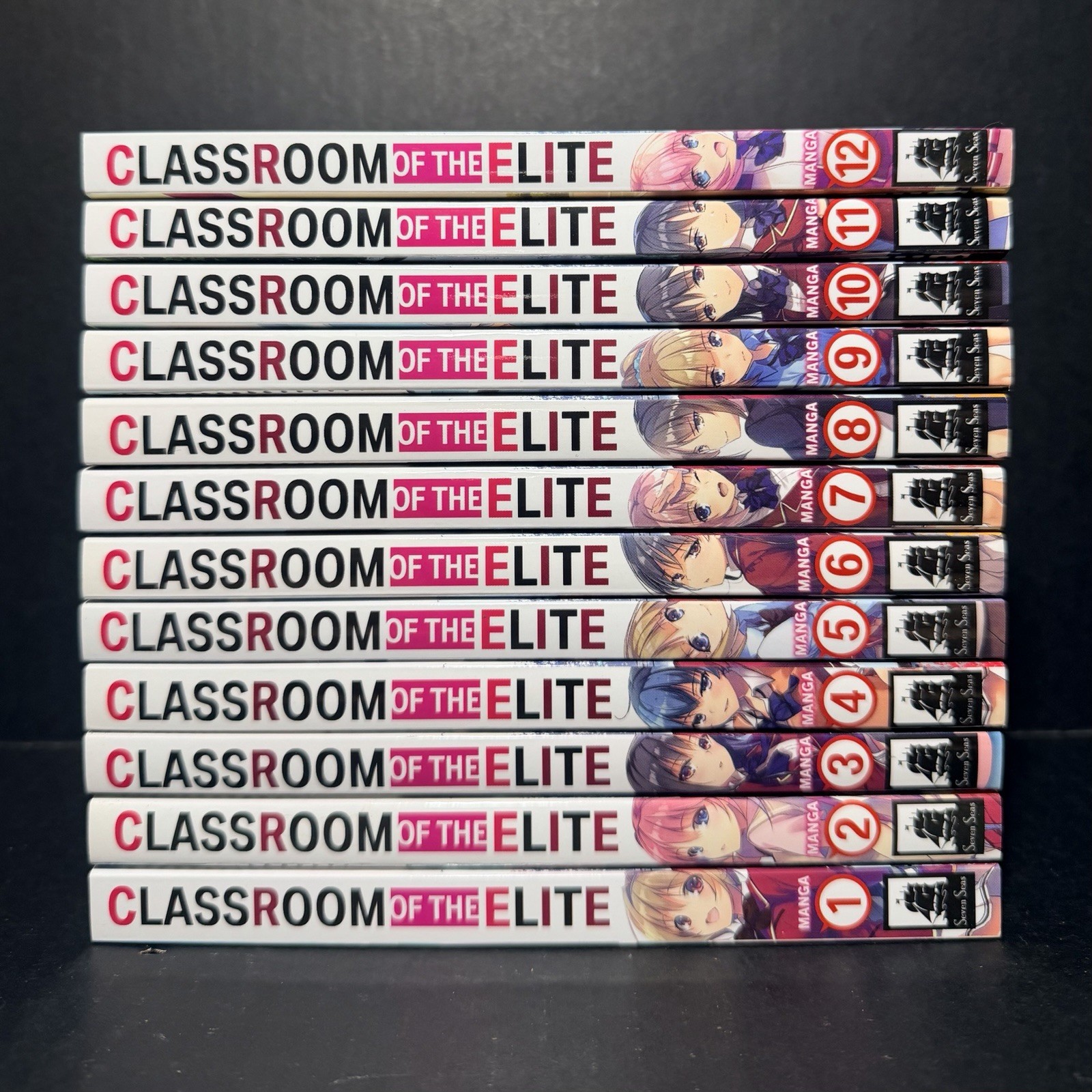Classroom of the Elite Manga Volumes 1-12 New English Authentic Seven Seas Classroom of the Elite Manga Volumes 1-12 New English Authentic Seven Seas