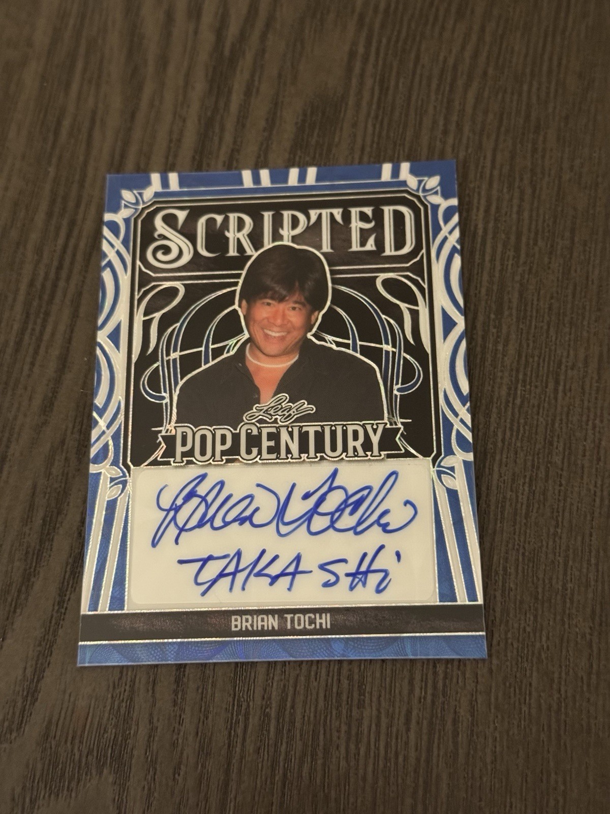 2024 Leaf Metal Pop Century Scripted Kaleidoscope Dark Blue Auto /4 BRIAN TOCHI 2024 Leaf Metal Pop Century Scripted Kaleidoscope Dark Blue Auto /4 BRIAN TOCHI