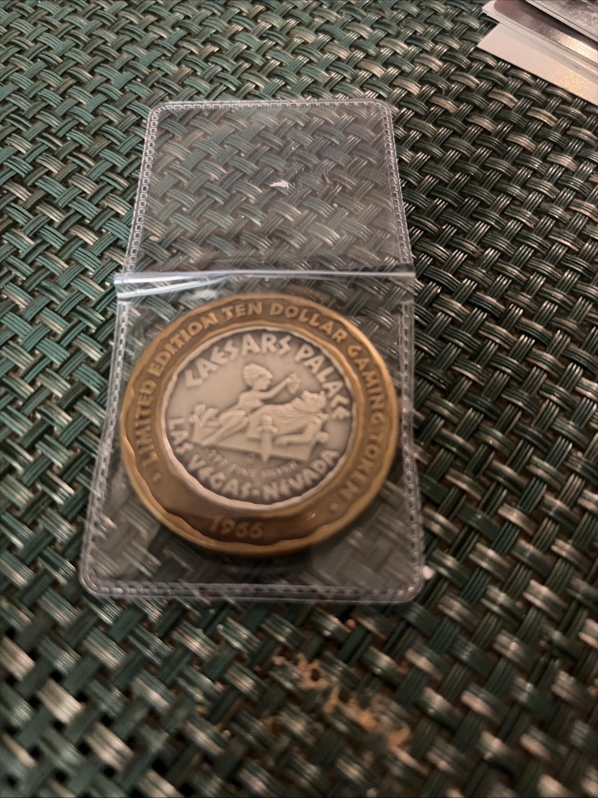 Caesars Palace, Las Vegas Silver, 15 Grams Antique ￼1966 ￼