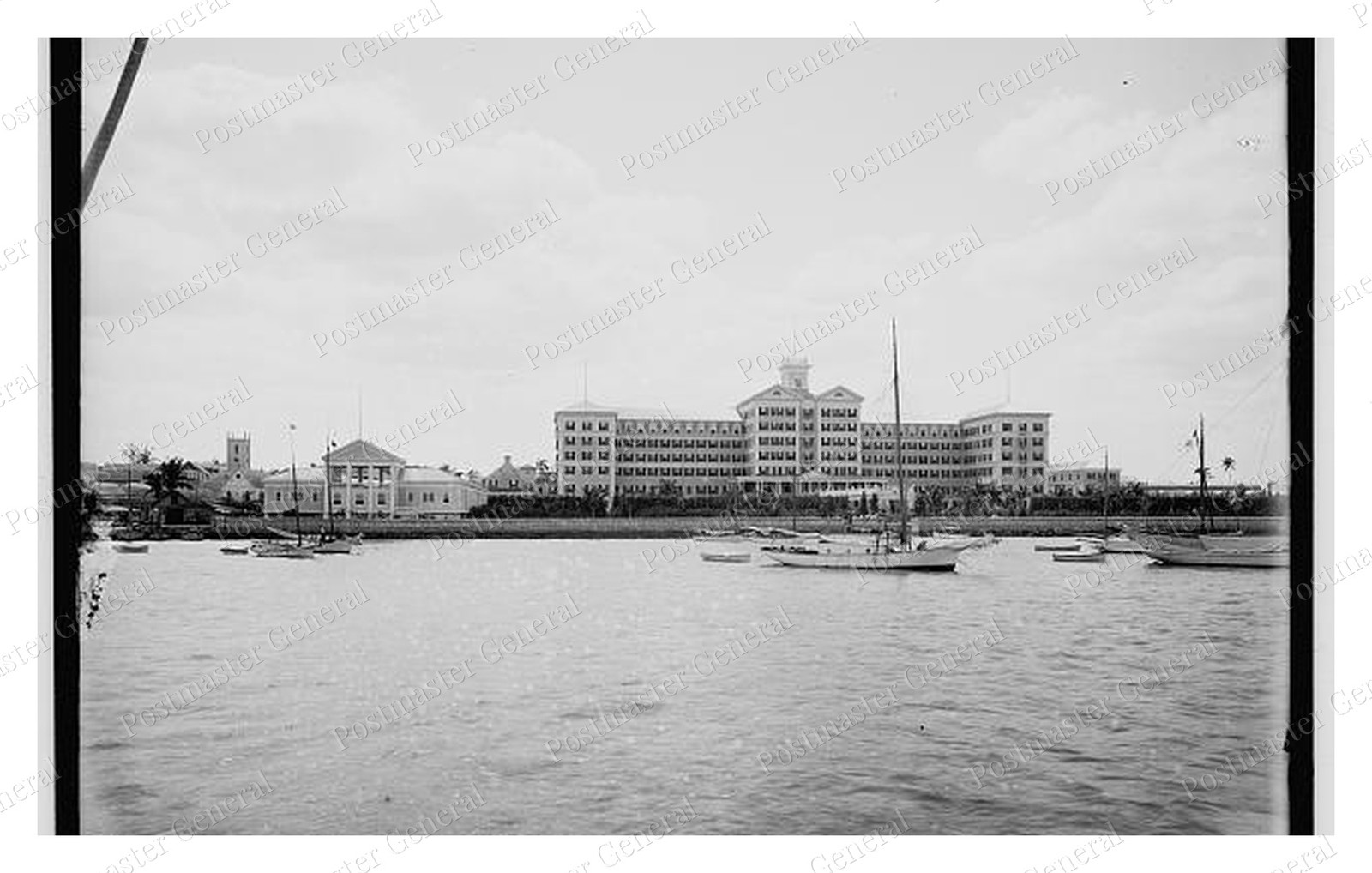 Nassau Bahamas Colonial Hotel Standard Postcard COPY RPPC