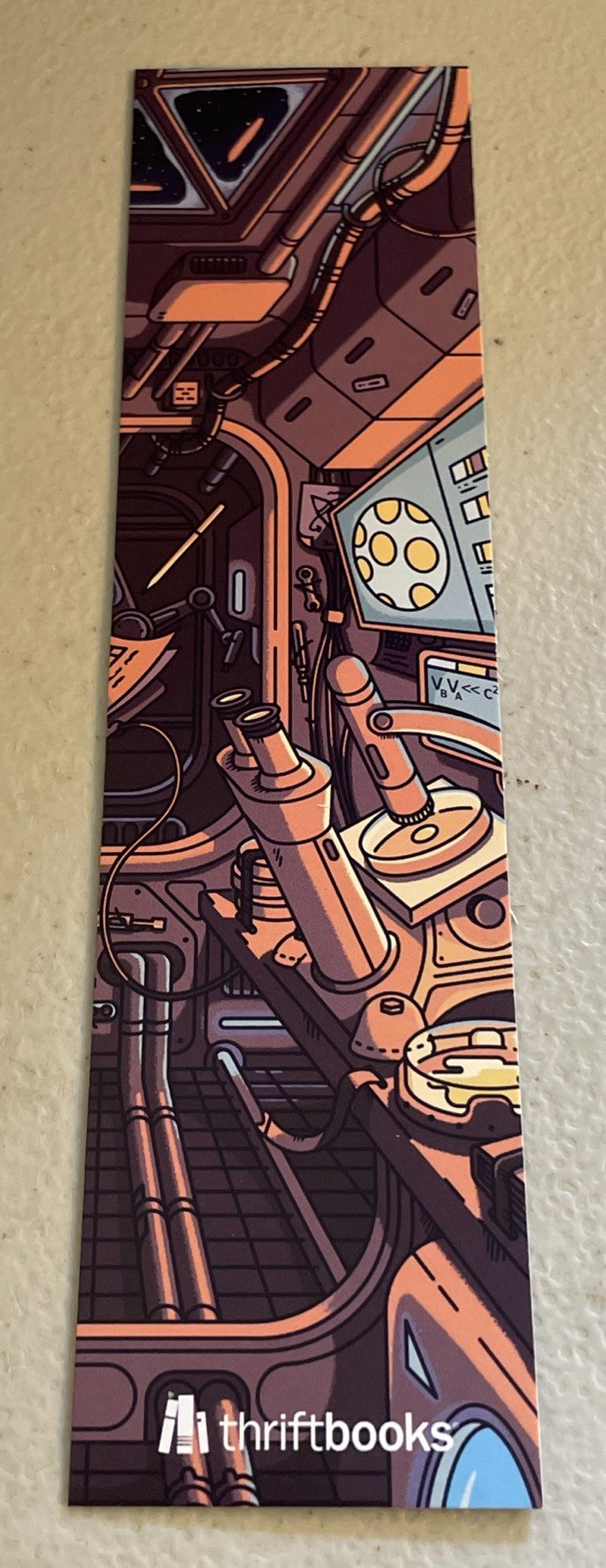 Thriftbooks Bookmark Project Hail Mary Andy Weir Movie Ryan Gosling Book Reading