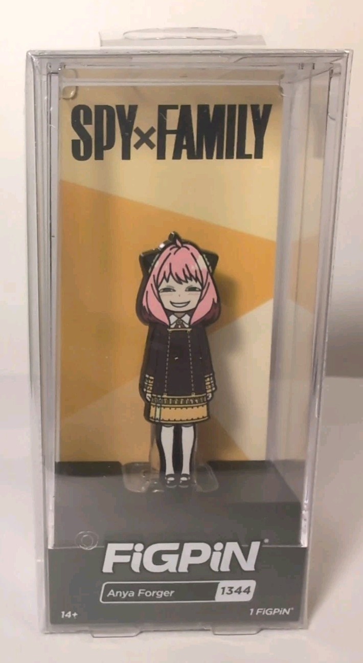FiGPiN Spy x Family Anya Forger #1344 Pops & Pins Exclusive LE 1000 *LOCKED* FiGPiN Spy x Family Anya Forger #1344 Pops & Pins Exclusive LE 1000 *LOCKED*