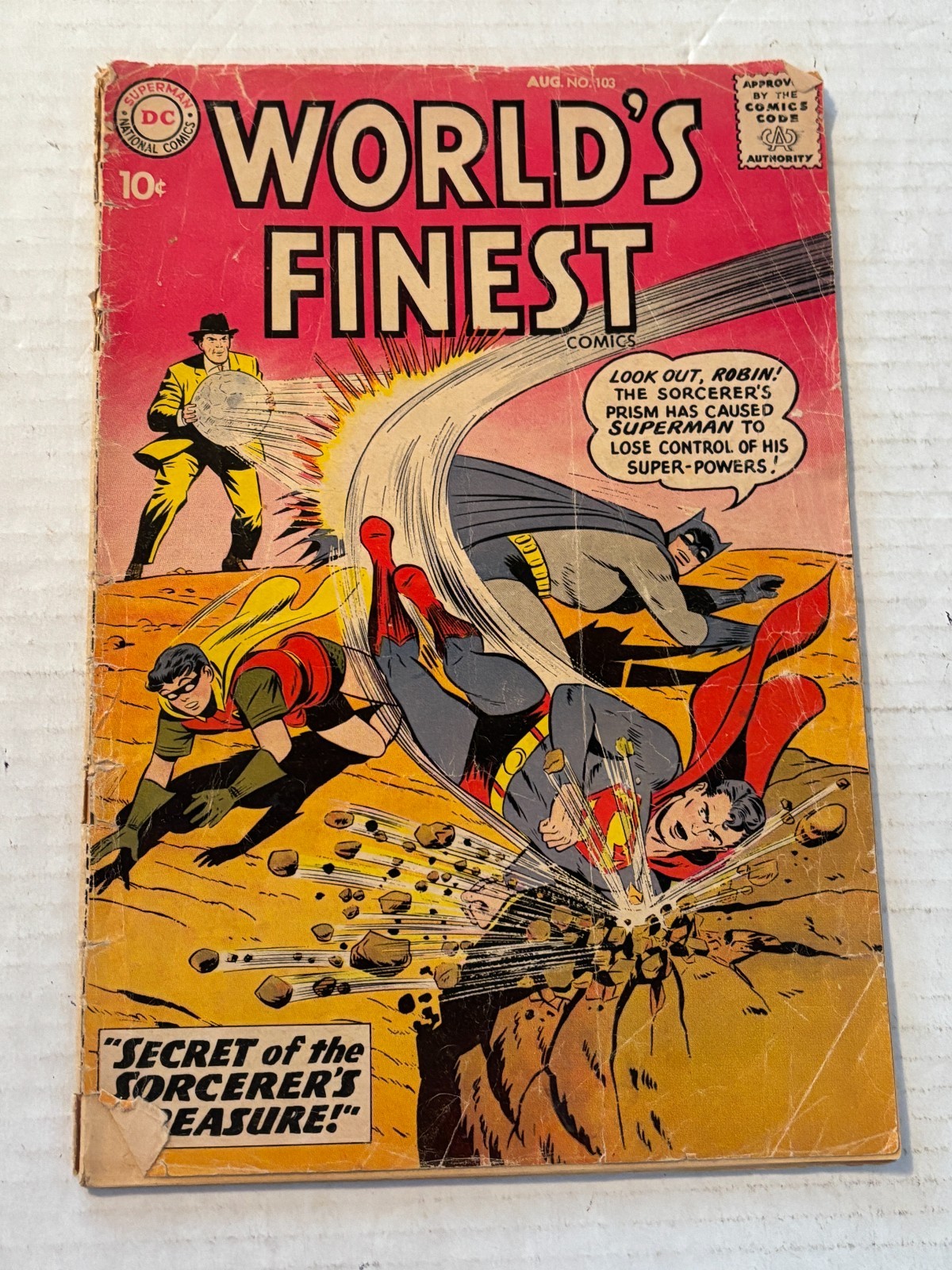 1959 DC World\'s Finest #103 Comic Book /A716