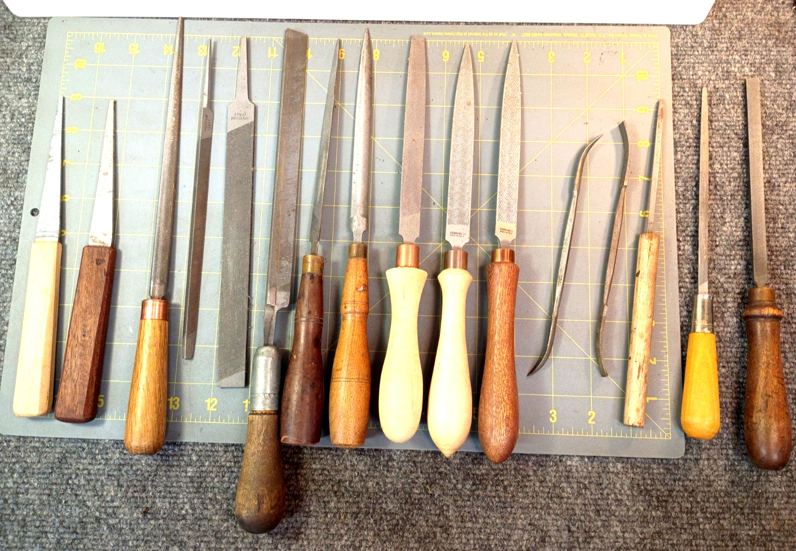 CORRADI IRIDIUM Swiss Rifflers High Quality MIXED LOT Rasps Files Barn Find KU