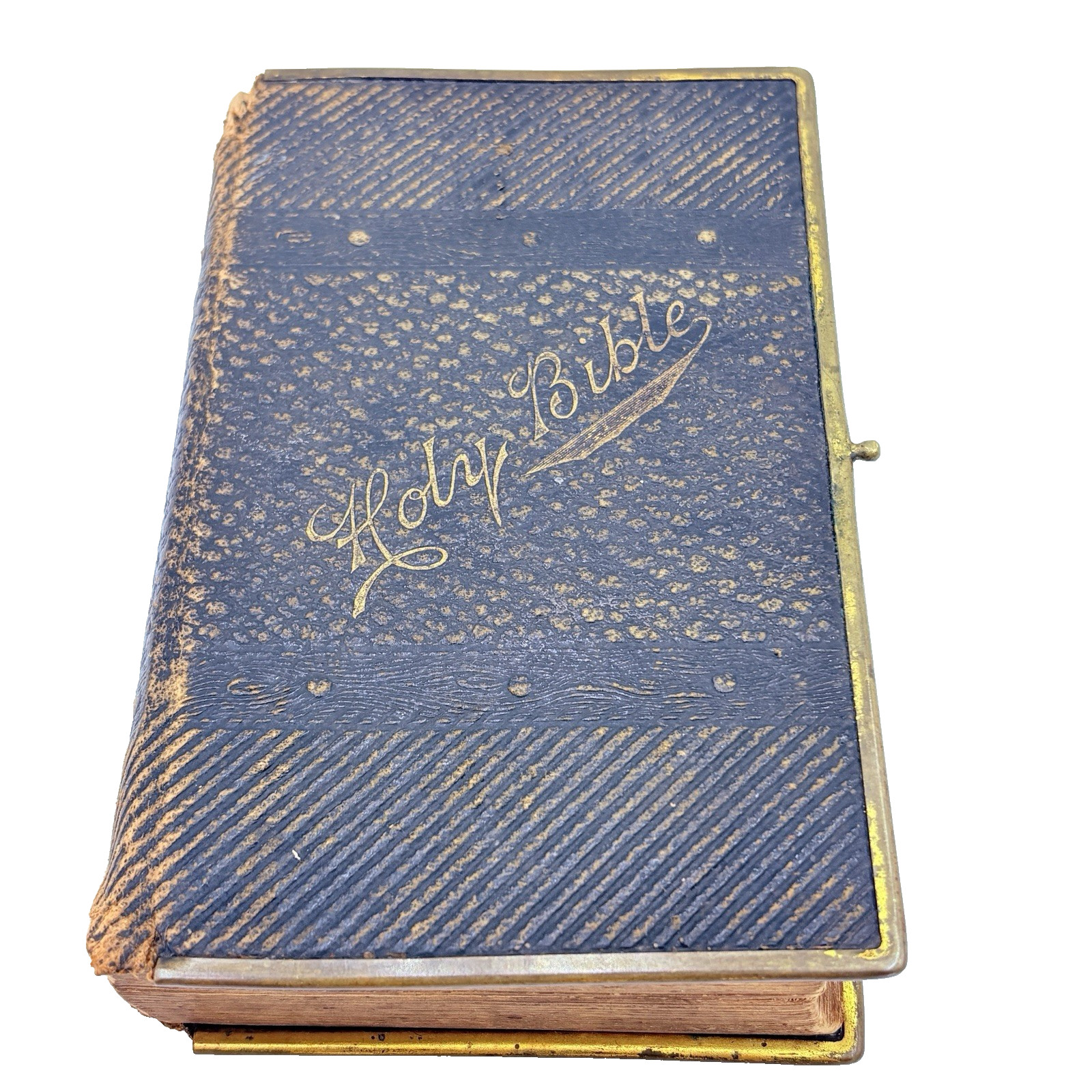 Antique Oxford Pearl 24 month Holy Bible - Miniature