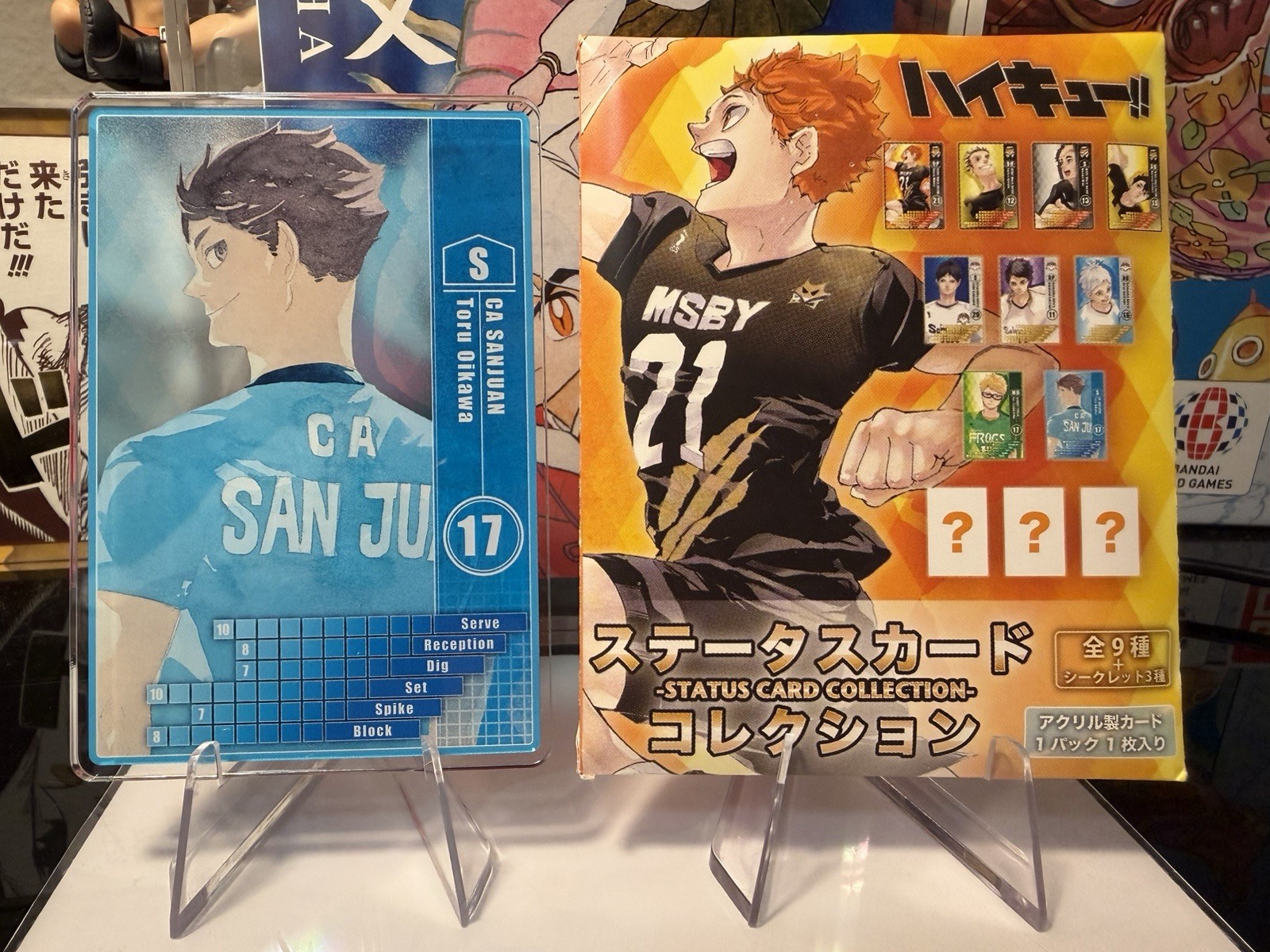 Haikyuu Jump Shop Acrylic Status Card Collection Toru Oikawa
