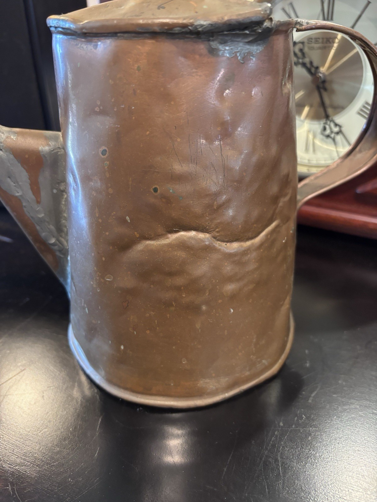 Antique Hand Made Copper Watering Can