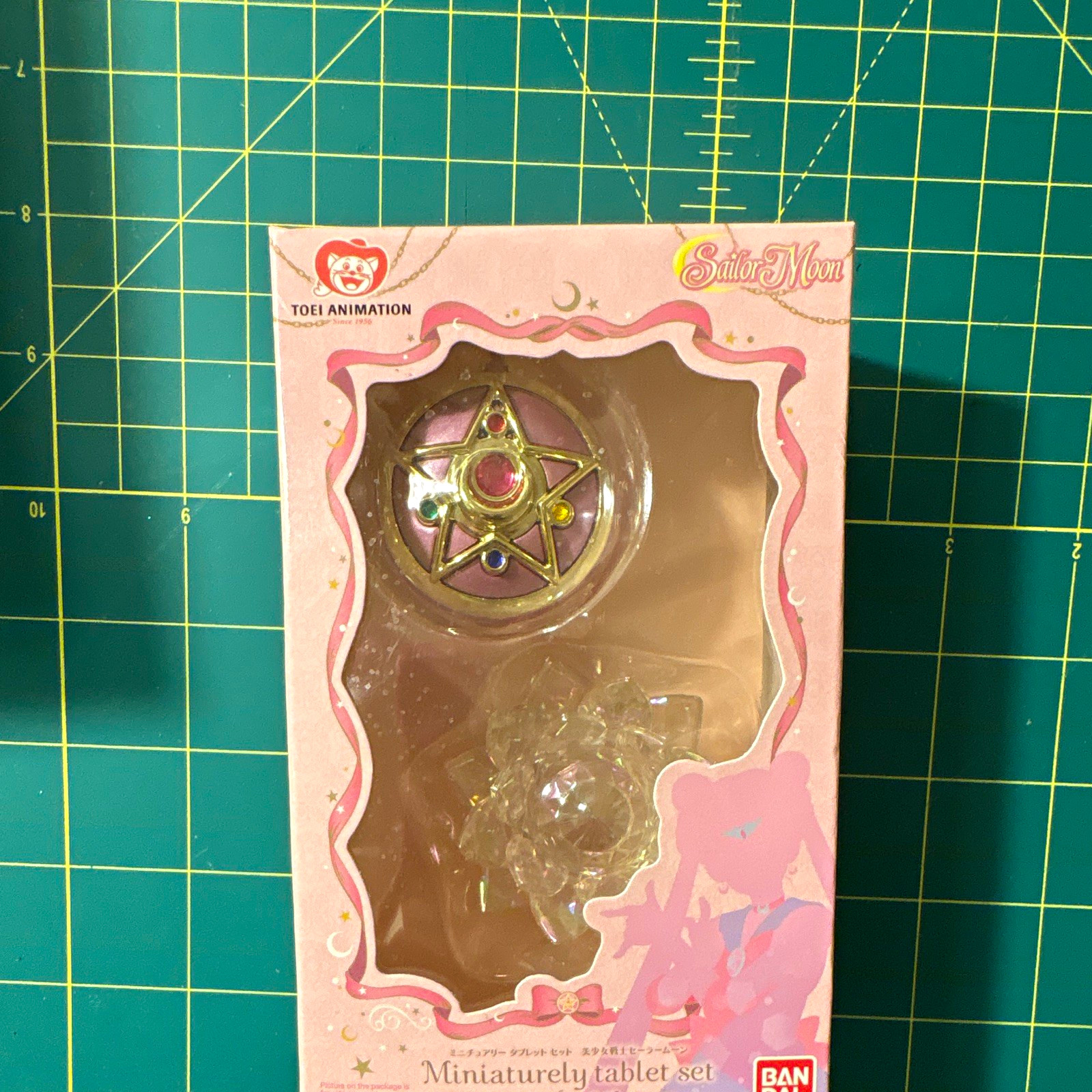 Bandai Sailor Moon Miniaturely Tablet Set Toei Animation MPN 2620847