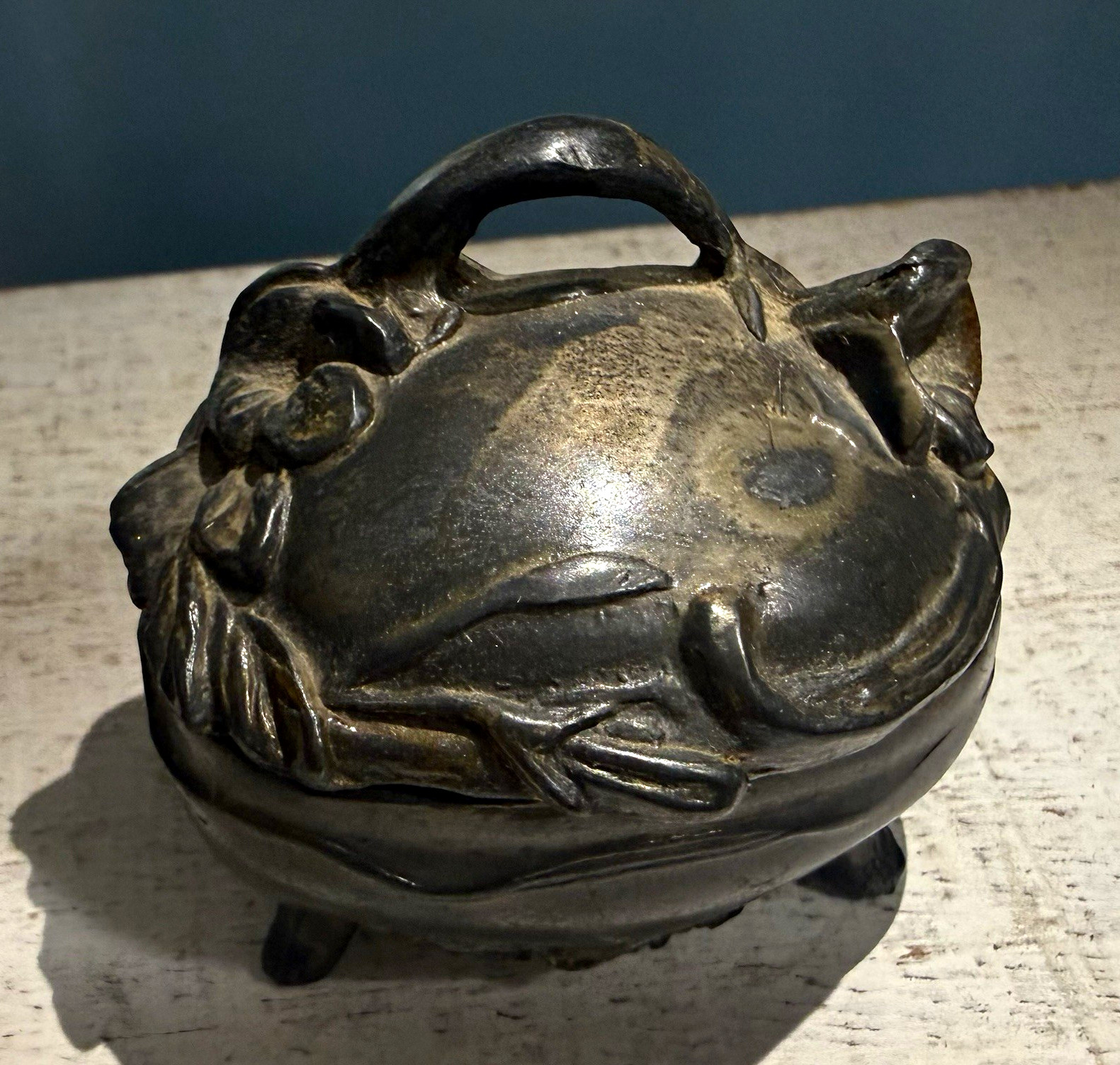 RSP  figural novelty piece, likely late 1800s/early 1900s.