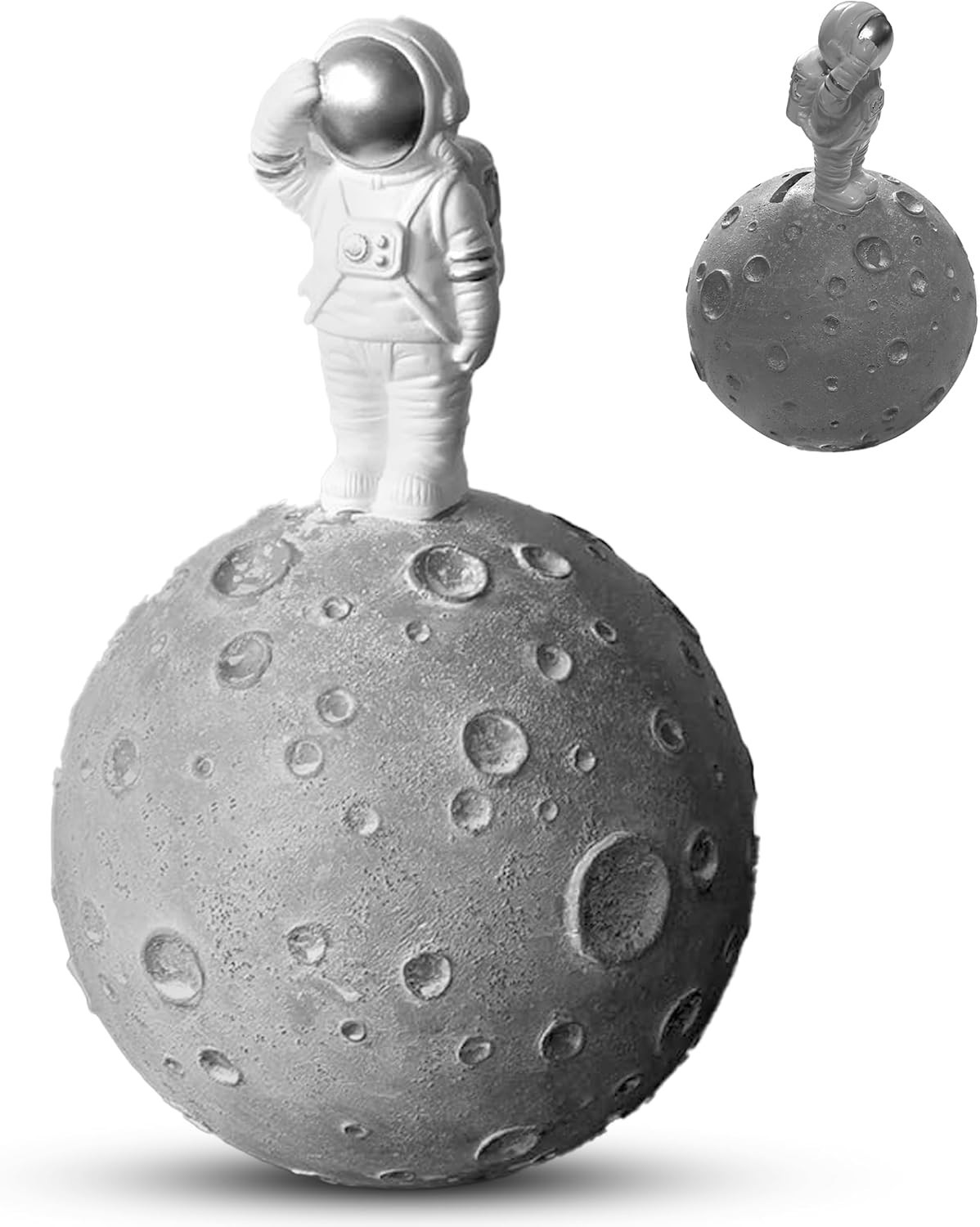 Astronaut Patriot Piggy Bank Polyresin Modern Coin Savings Piggy