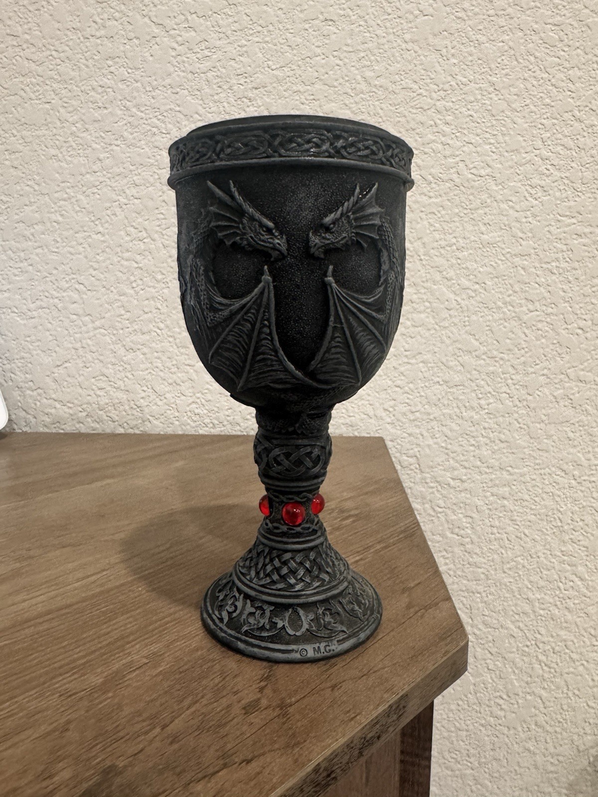 Pacific Giftware Celtic Medieval 2 Dragons Goblet Resin Wine Cup Chalice Ebros Pacific Giftware Celtic Medieval 2 Dragons Goblet Resin Wine Cup Chalice Ebros