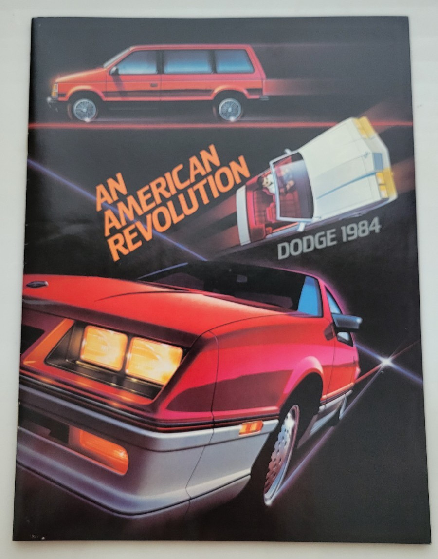 1984 Dodge Full Line Sales Brochure  -  16 pages - very good condition