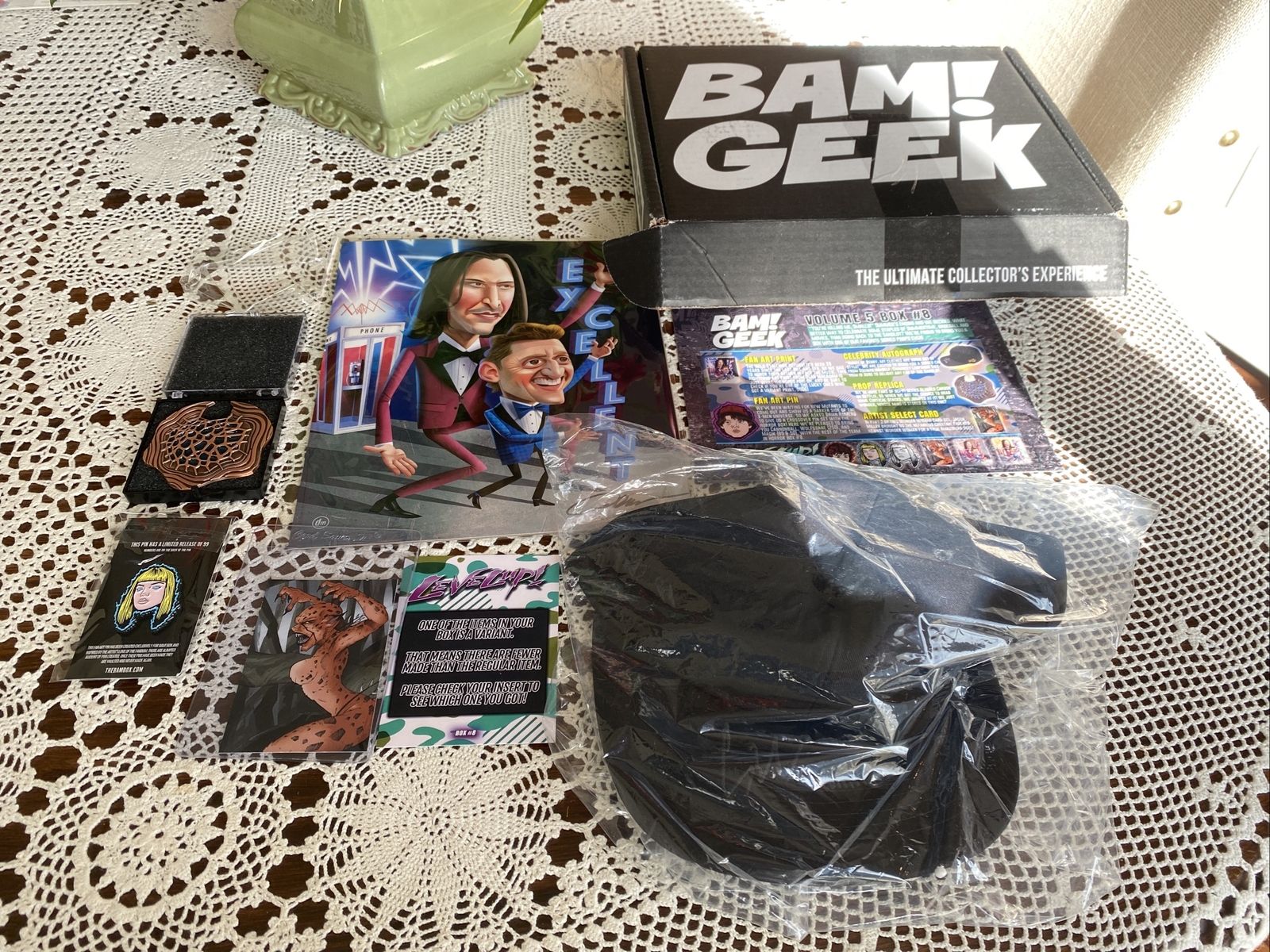 BAM Geek box volume Five, Box Eight with variant Pin