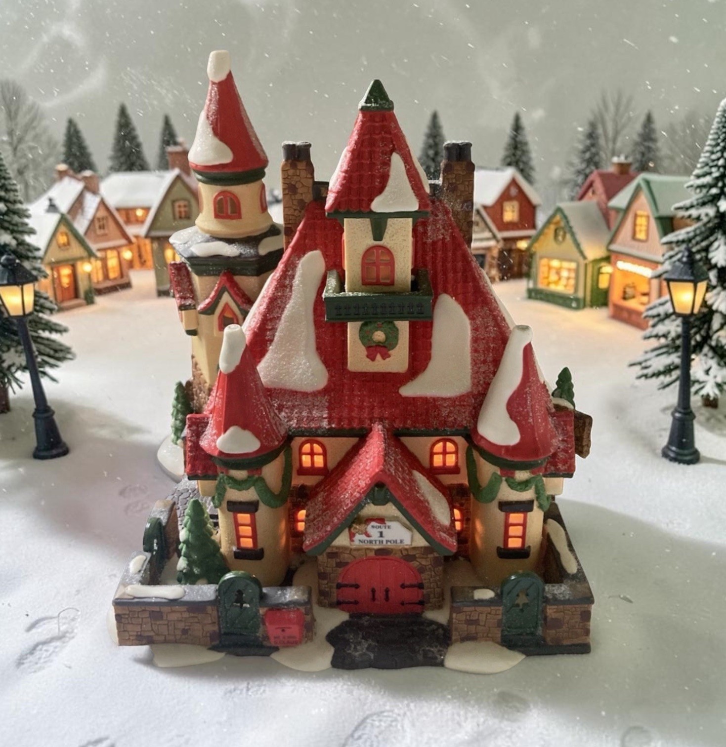 Vintage Dept 56 North Pole Series \