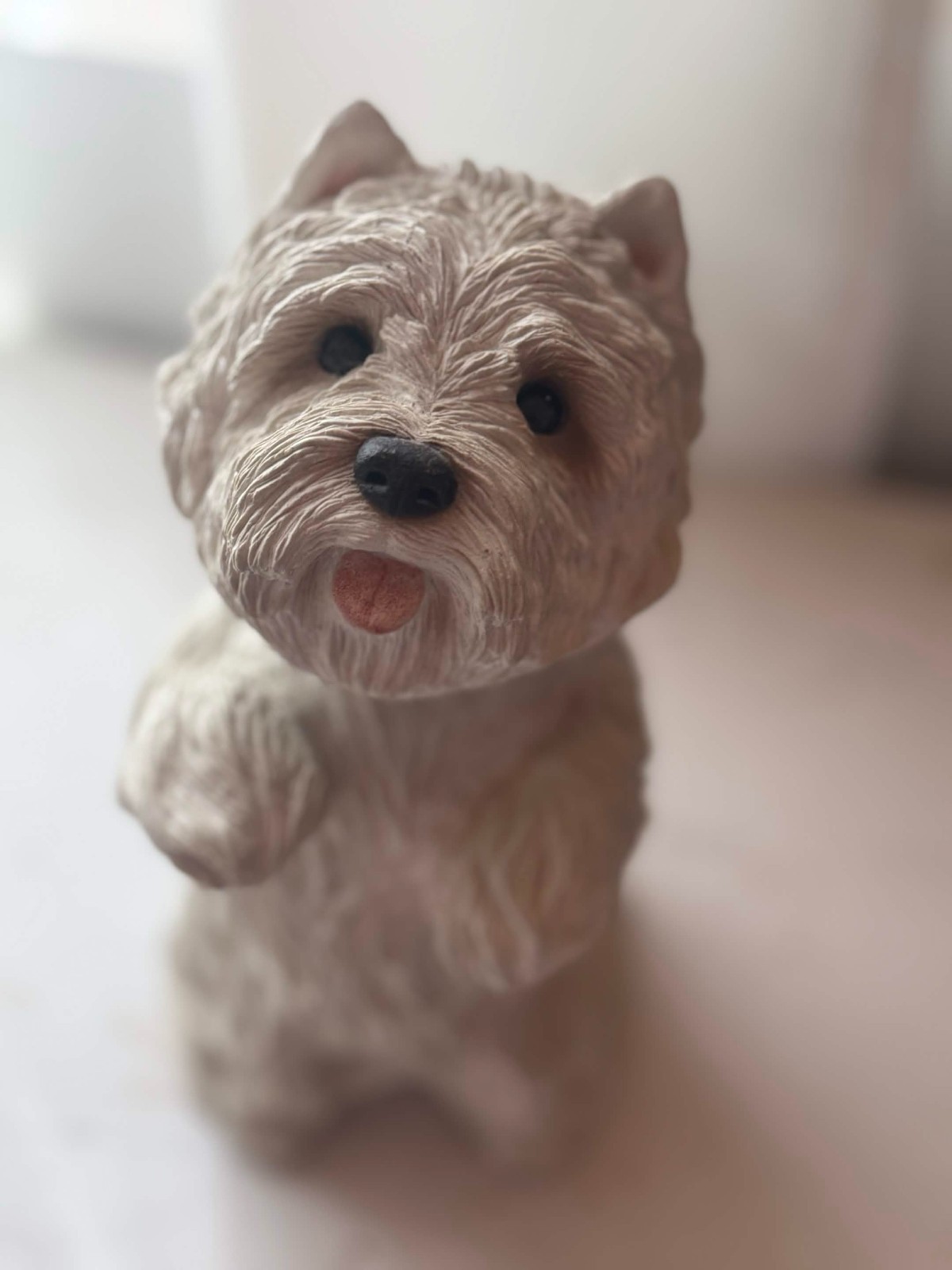 Vintage Sandicast Westie Figurine Sandra Brue 1985 West Highland White Terrier