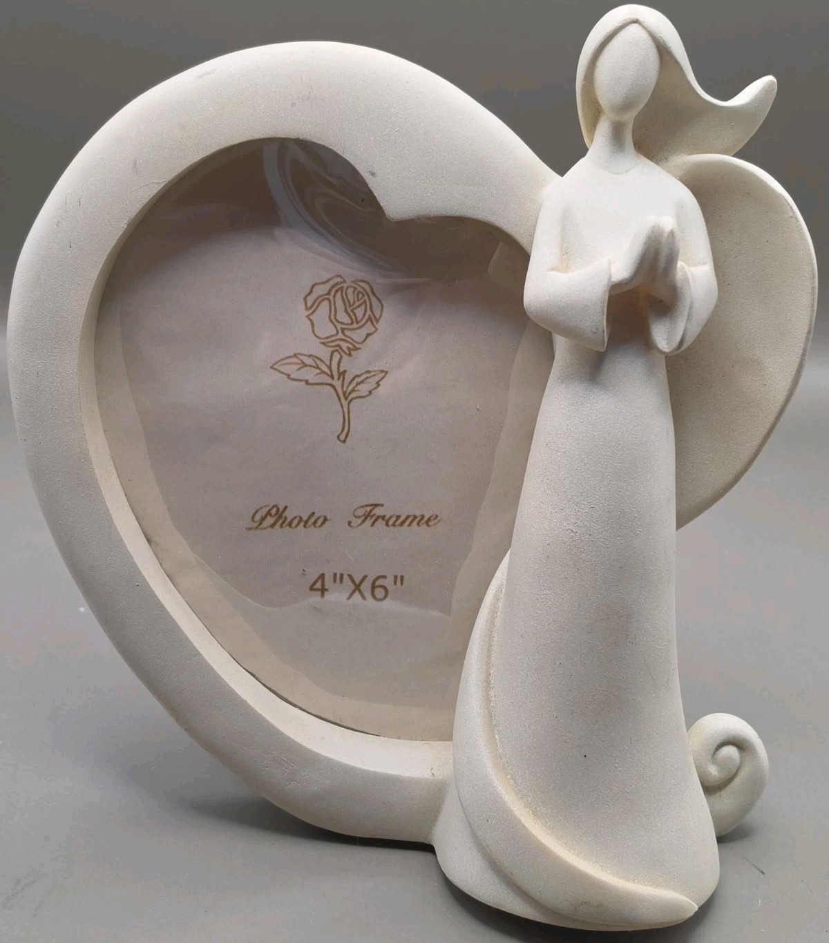 Enesco Frame \'Circle of Love\' Angel Praying Kim Lawrence 909034
