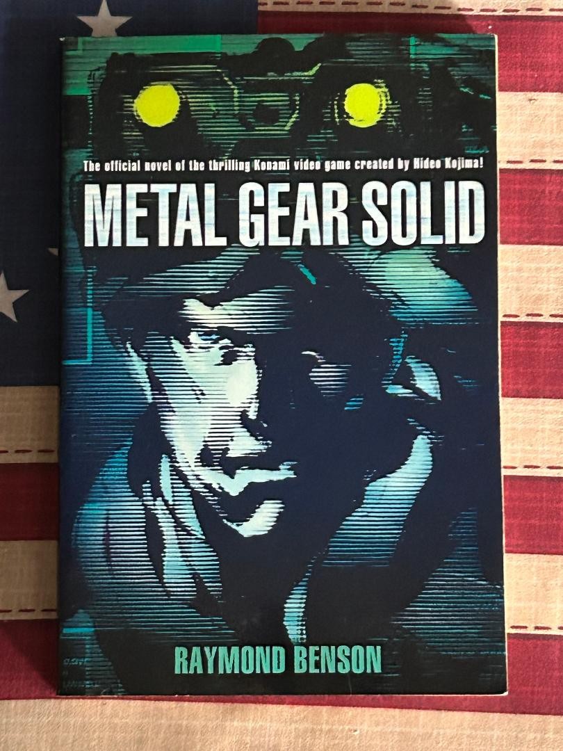 Metal Gear Solid by Raymond Benson (English) Paperback Book Metal Gear Solid by Raymond Benson (English) Paperback Book