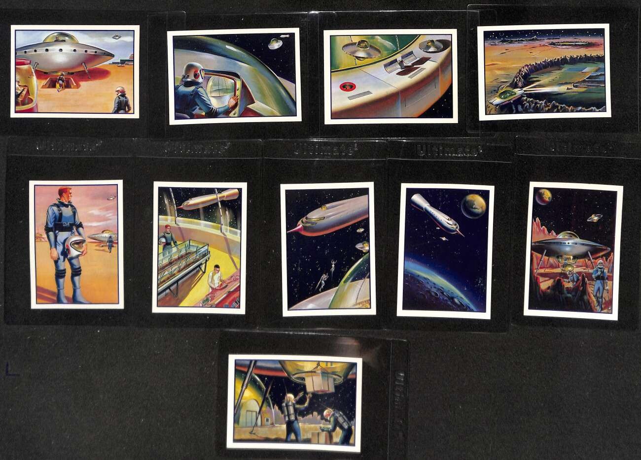 1962 Mister Softee  NMMT  complete 10 card set nice D107075