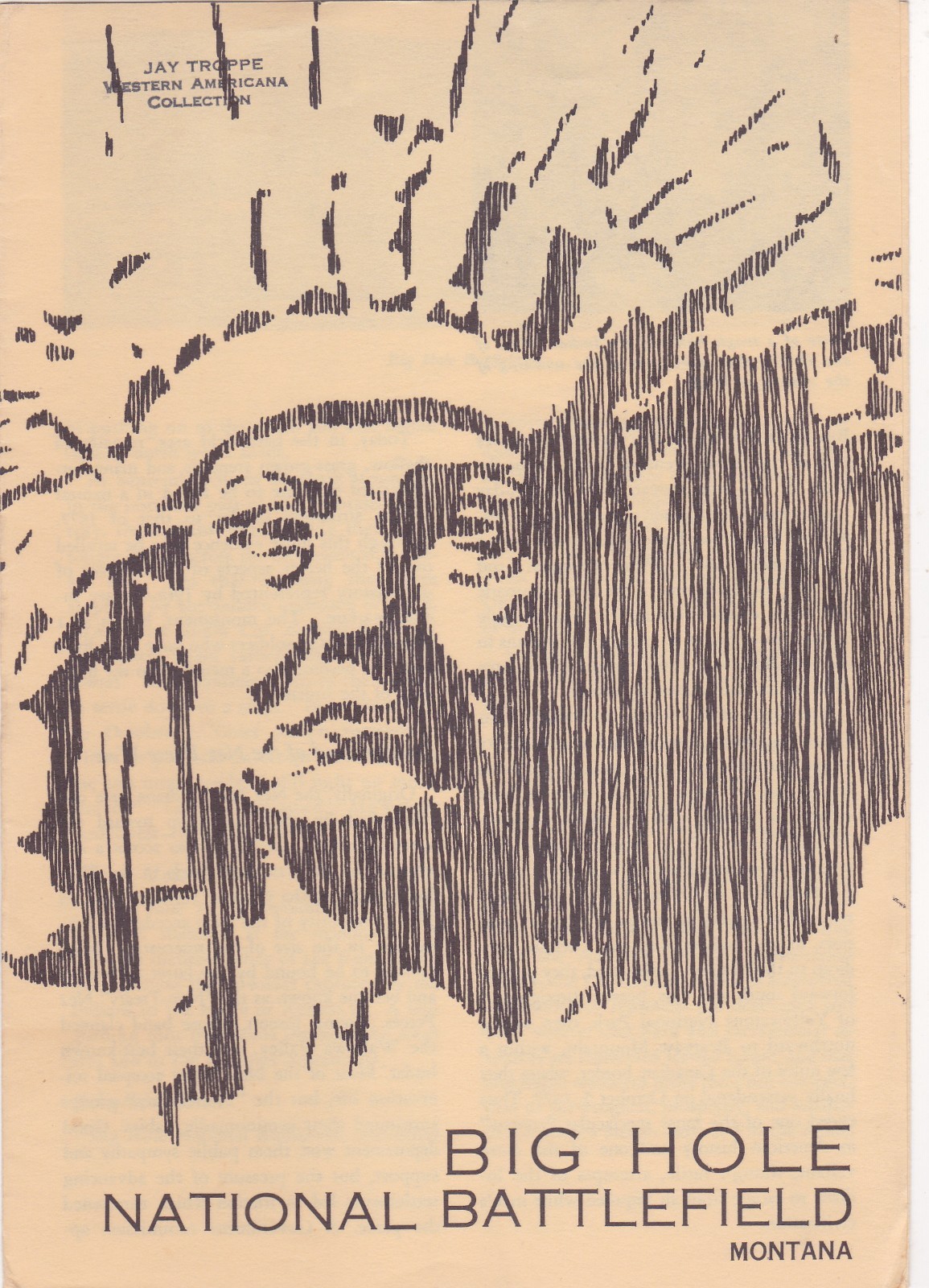 1964 Big Hole National Battlefield Montana Brochure