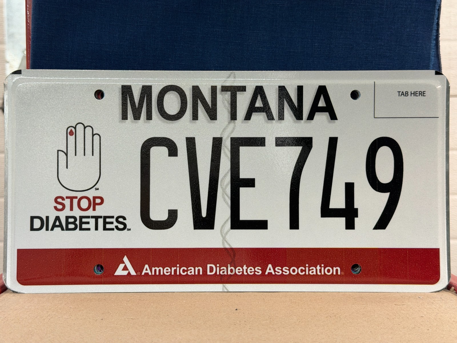 STOP DIABETES AMERICAN DIABETES ASSOCIATION MONTANA LICENSE PLATE STOP DIABETES AMERICAN DIABETES ASSOCIATION MONTANA LICENSE PLATE