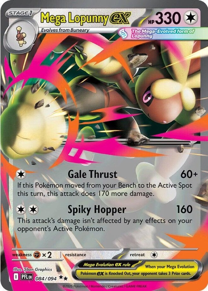 Mega Lopunny ex Holofoil [PFL - 084/094]