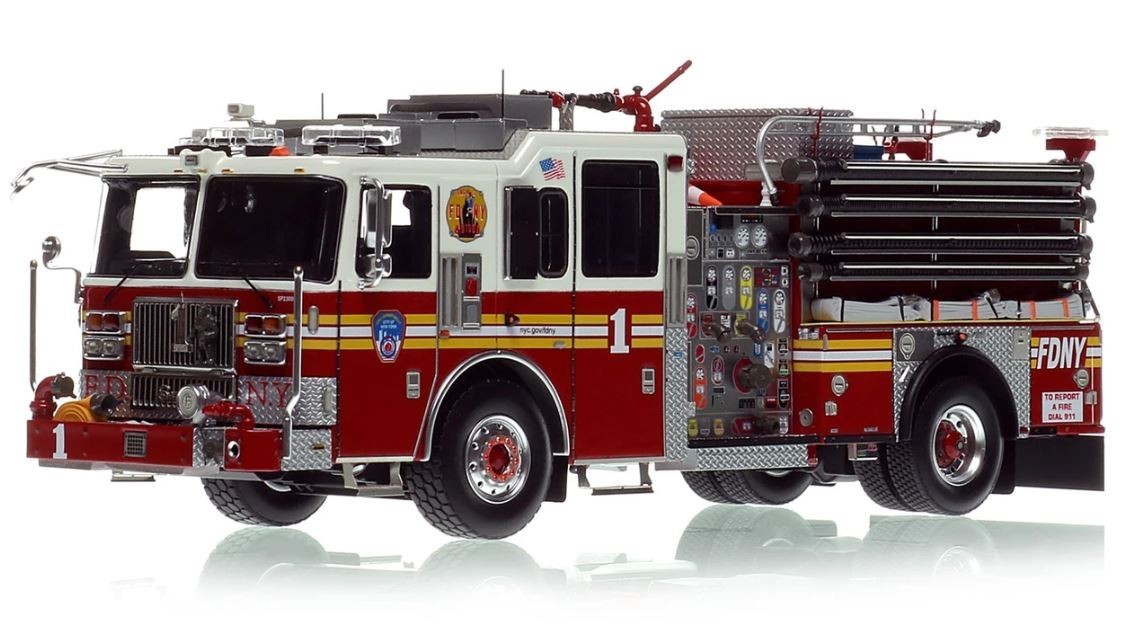 1/50 Fire Replicas FDNY 2023 Seagrave Attacker HD Engine 1 Manhattan FR157-1