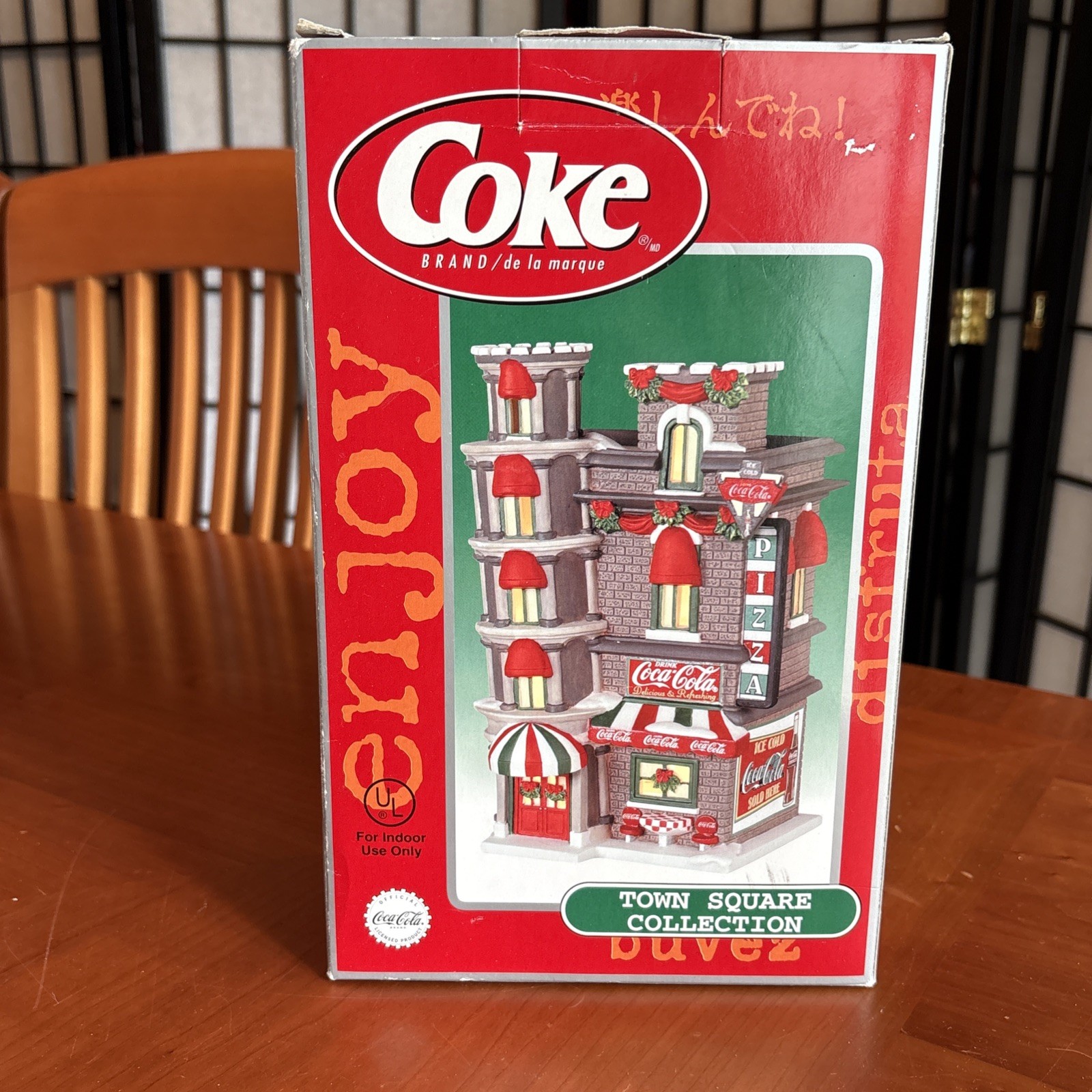 Coca-Cola PIZZA PARLOR Town Square Collection Leaning Tower Restaurant -NEW